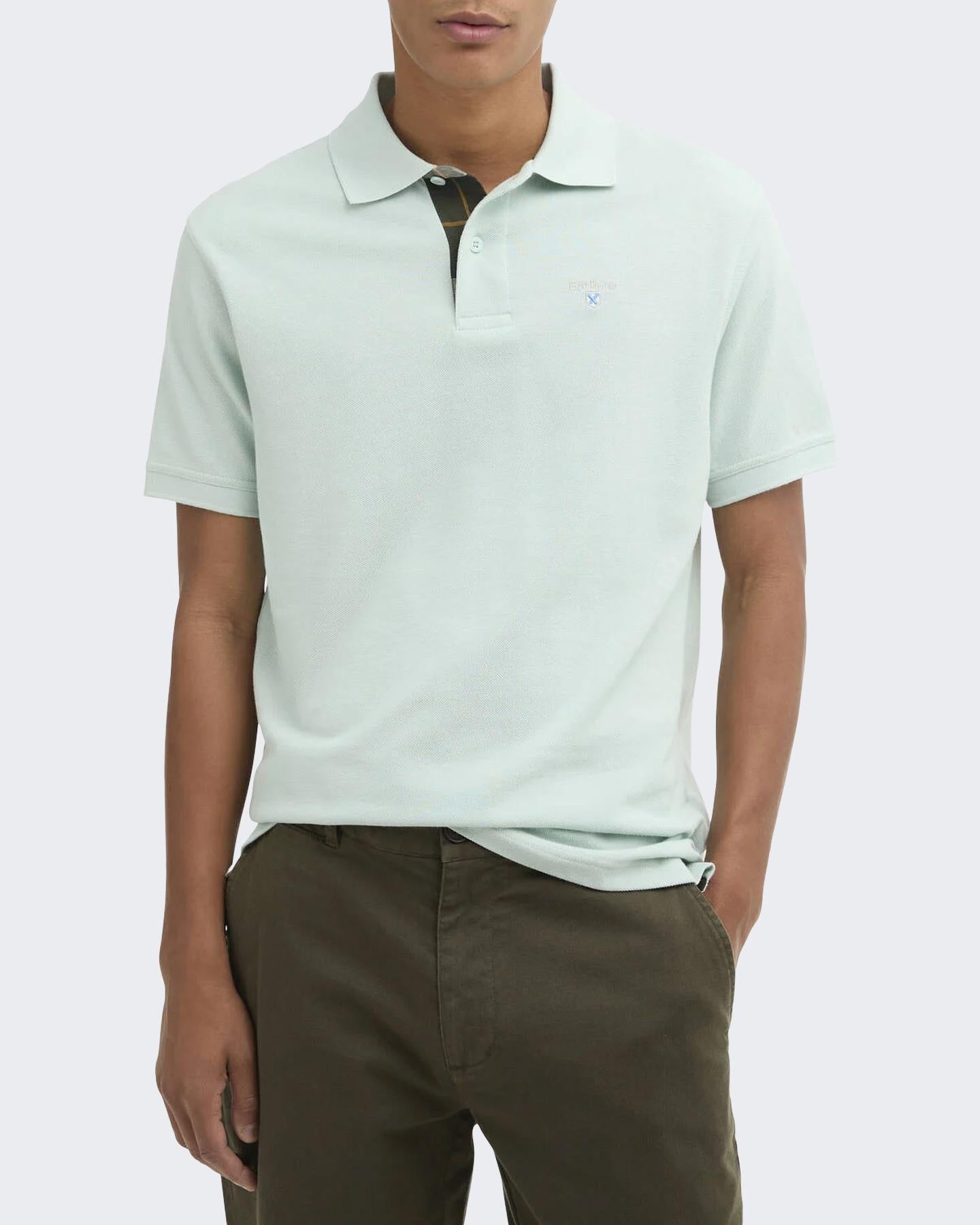 Barbour Heren Tartan Pique Polo Shirt
