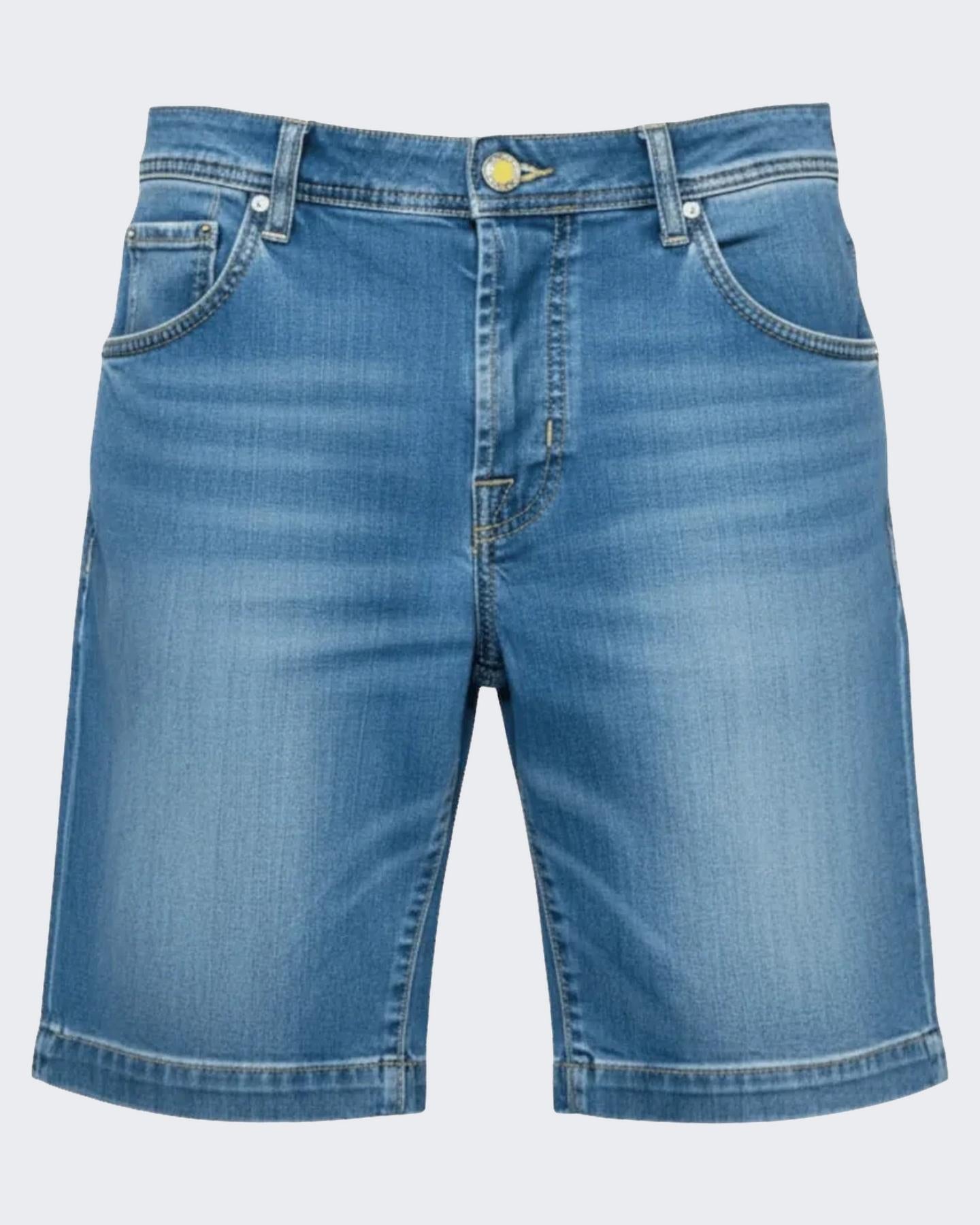 Jacob Cohen Heren Bermuda 5 Pkt Slim Fit Lou - Eleganza.nl