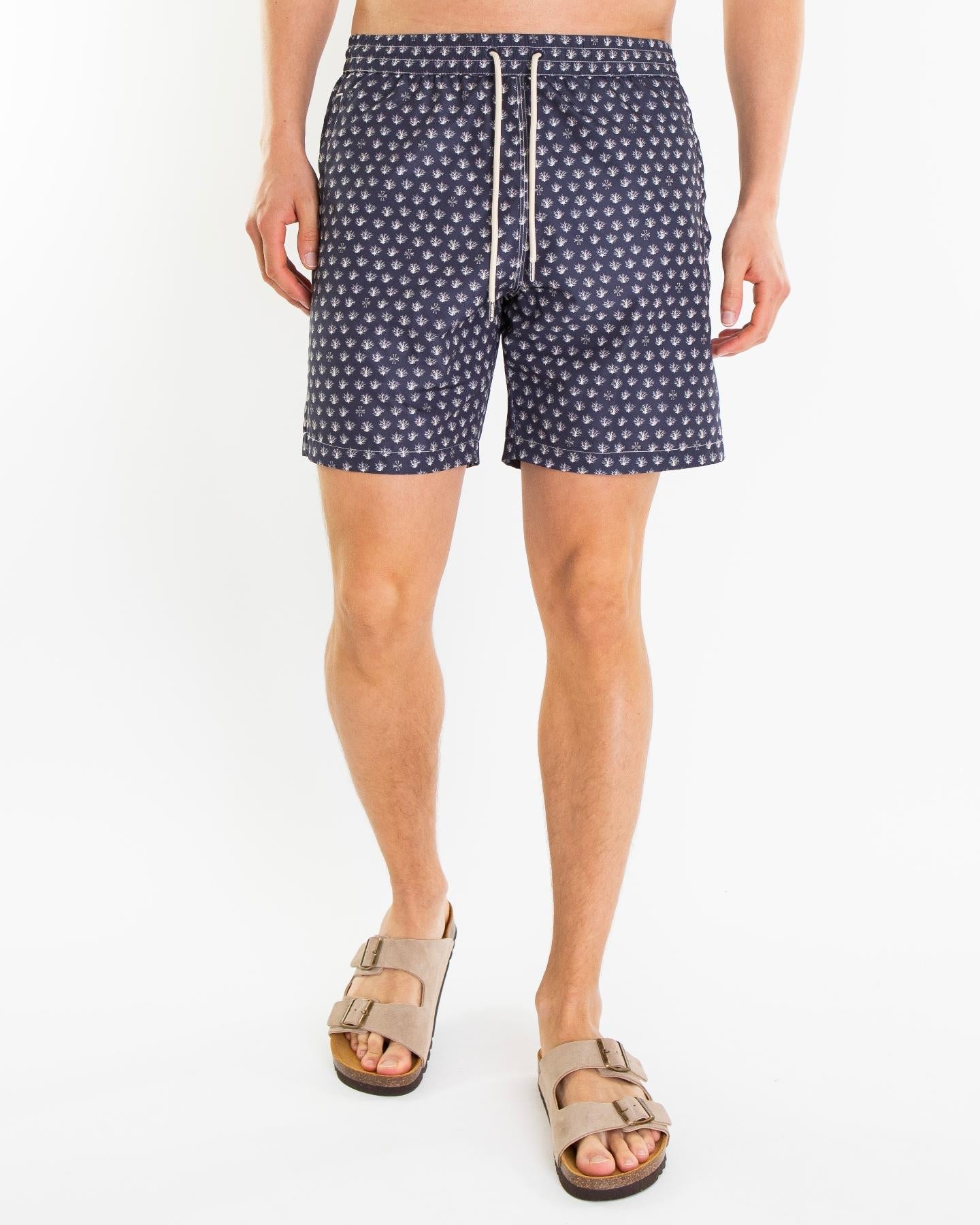 Jacob Cohen Heren Coral Print Beachwear Blauw - Eleganza.nl