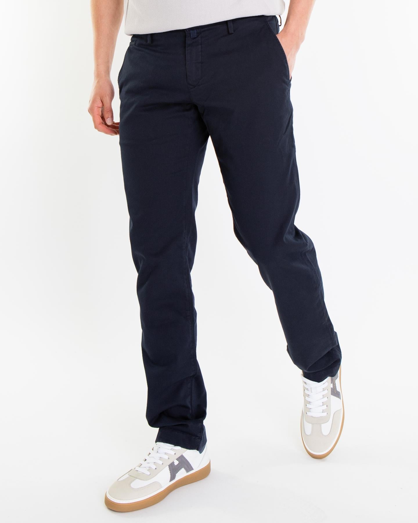 Jacob Cohen Heren Pantalone Bobby Blauw - Eleganza.nl