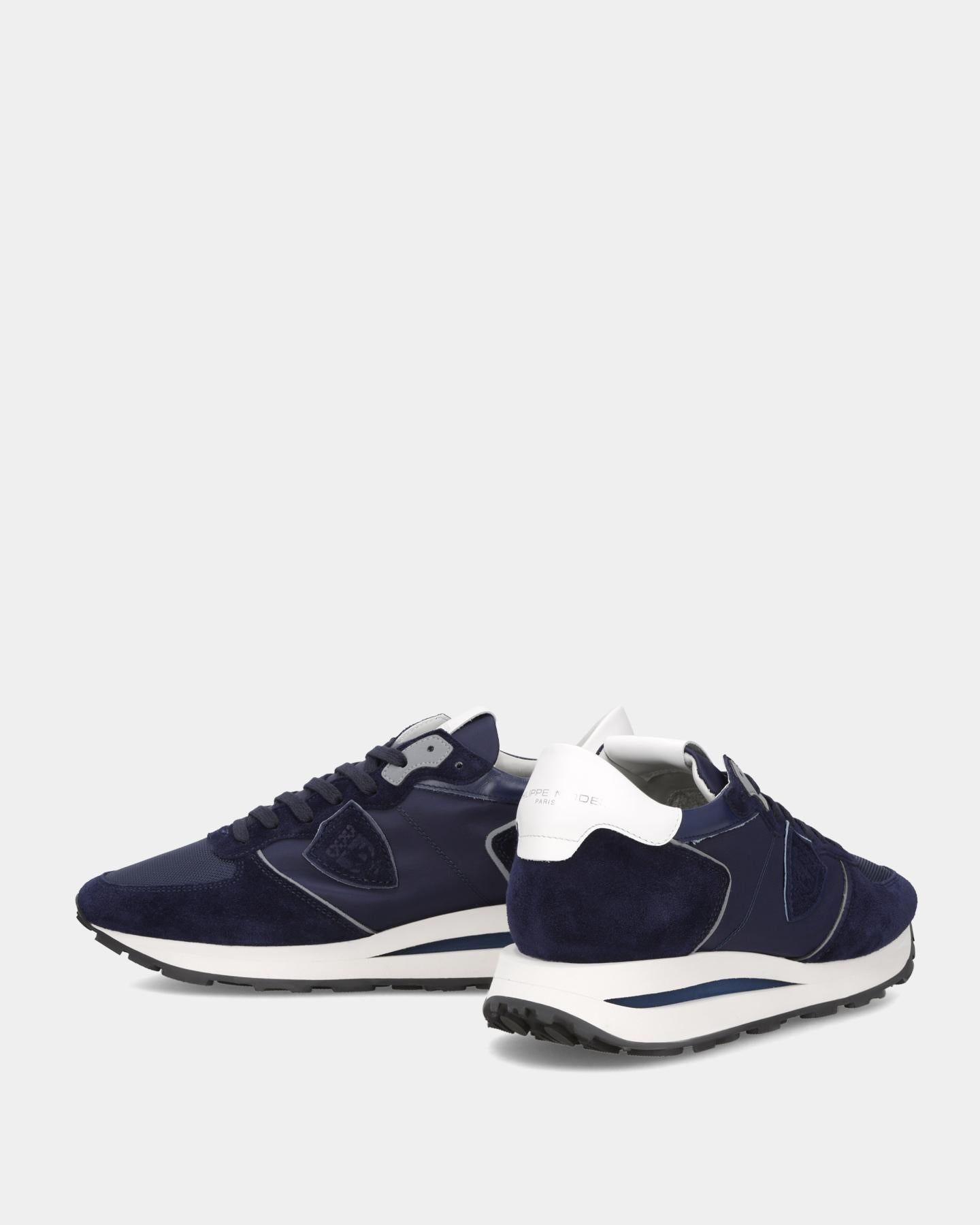 Heren Tropez Haute Sneaker Blauw