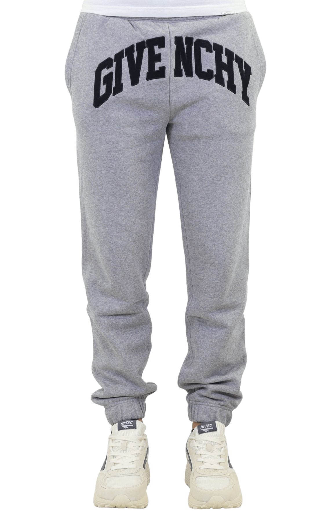 Men Slim Fit Cotton Joggers Gray
