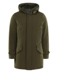 Men's Polar High Collar Parka Green — huidige kleur