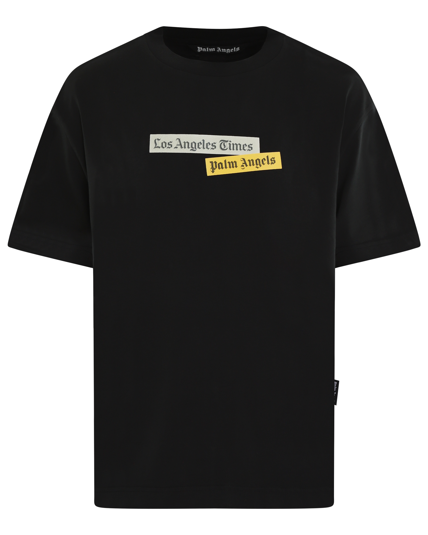 Heren Paxlatimes Reg T-Shirt Zwart