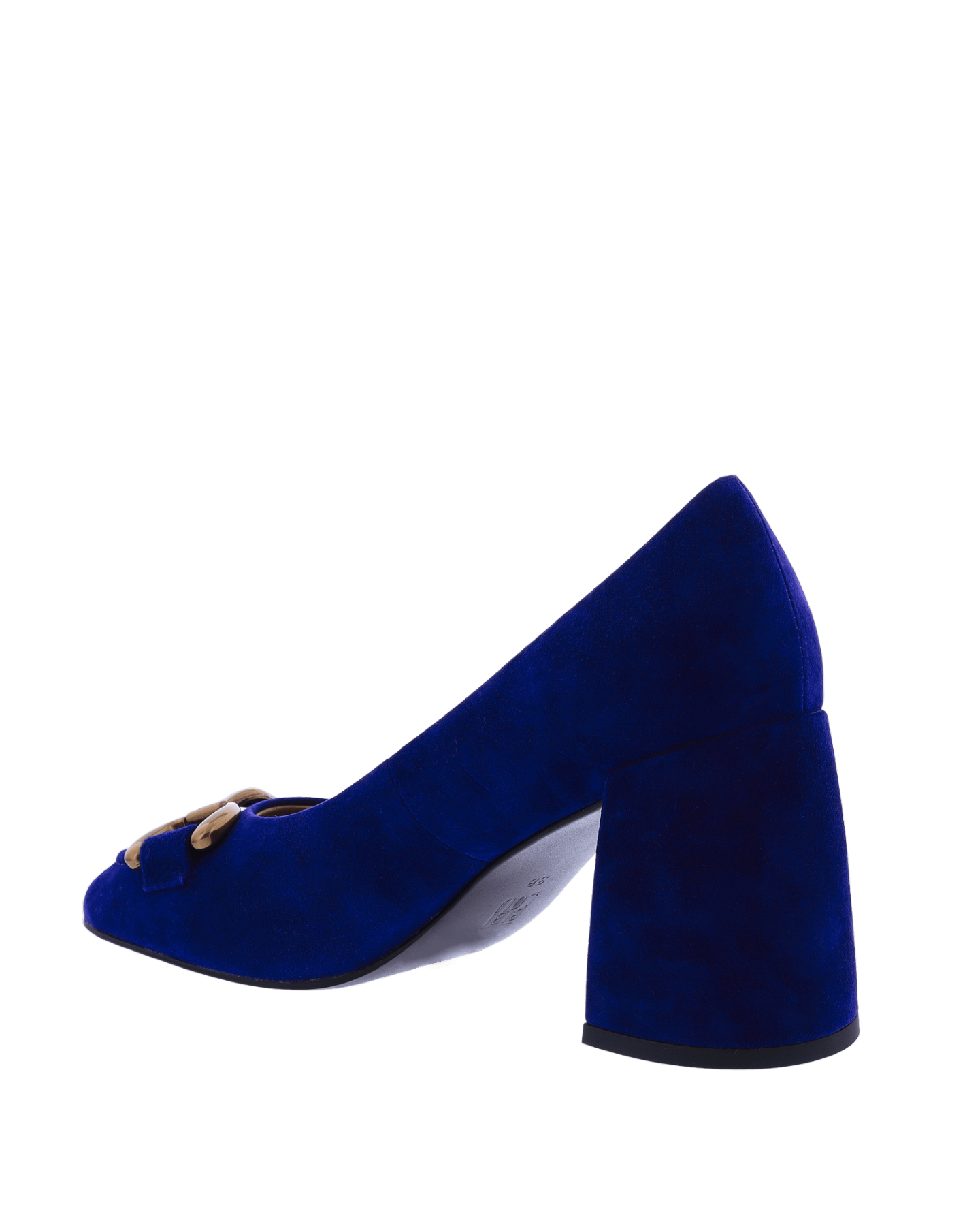 Women Amber Suede Pump Blue