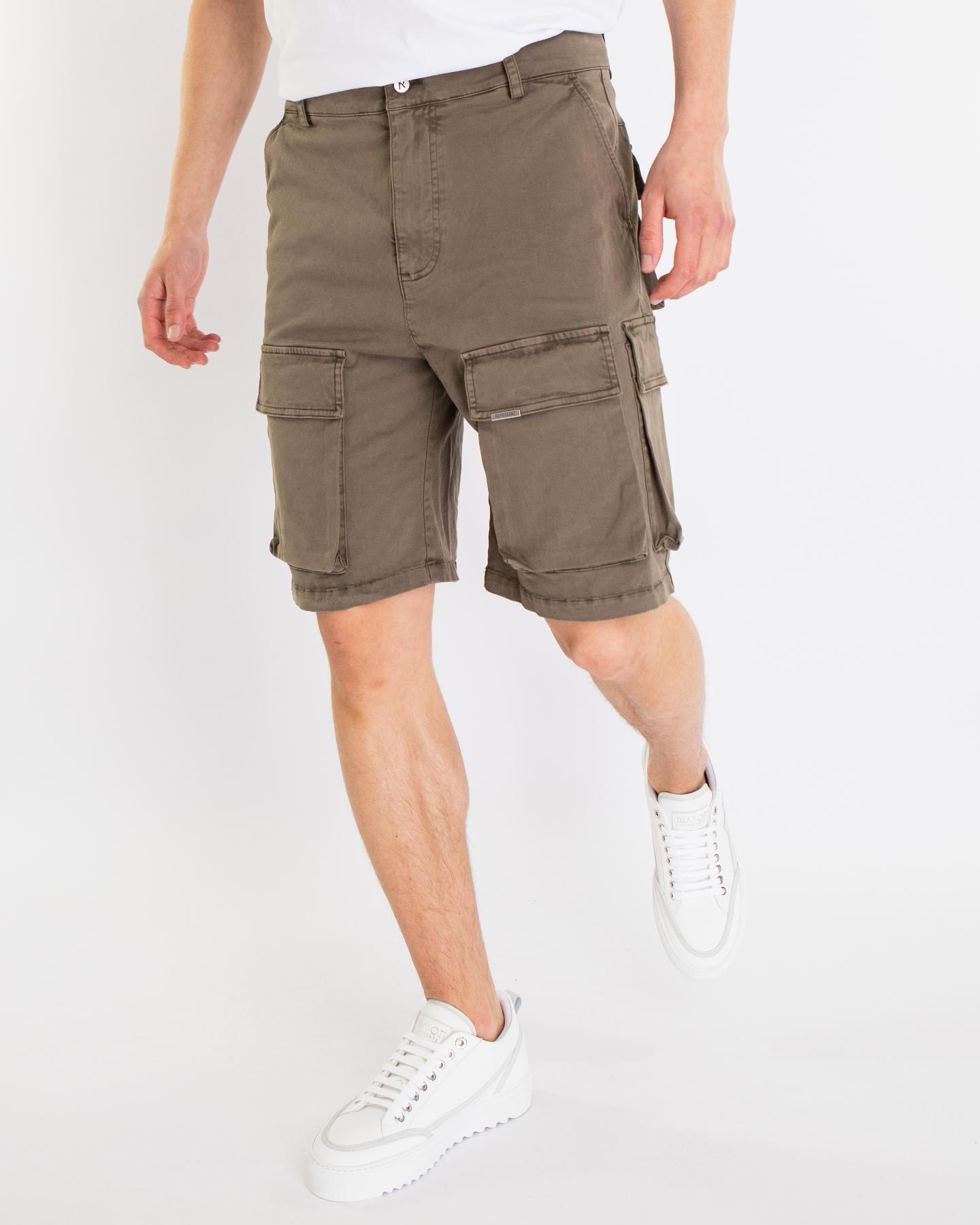 Men Washed Cargo Short