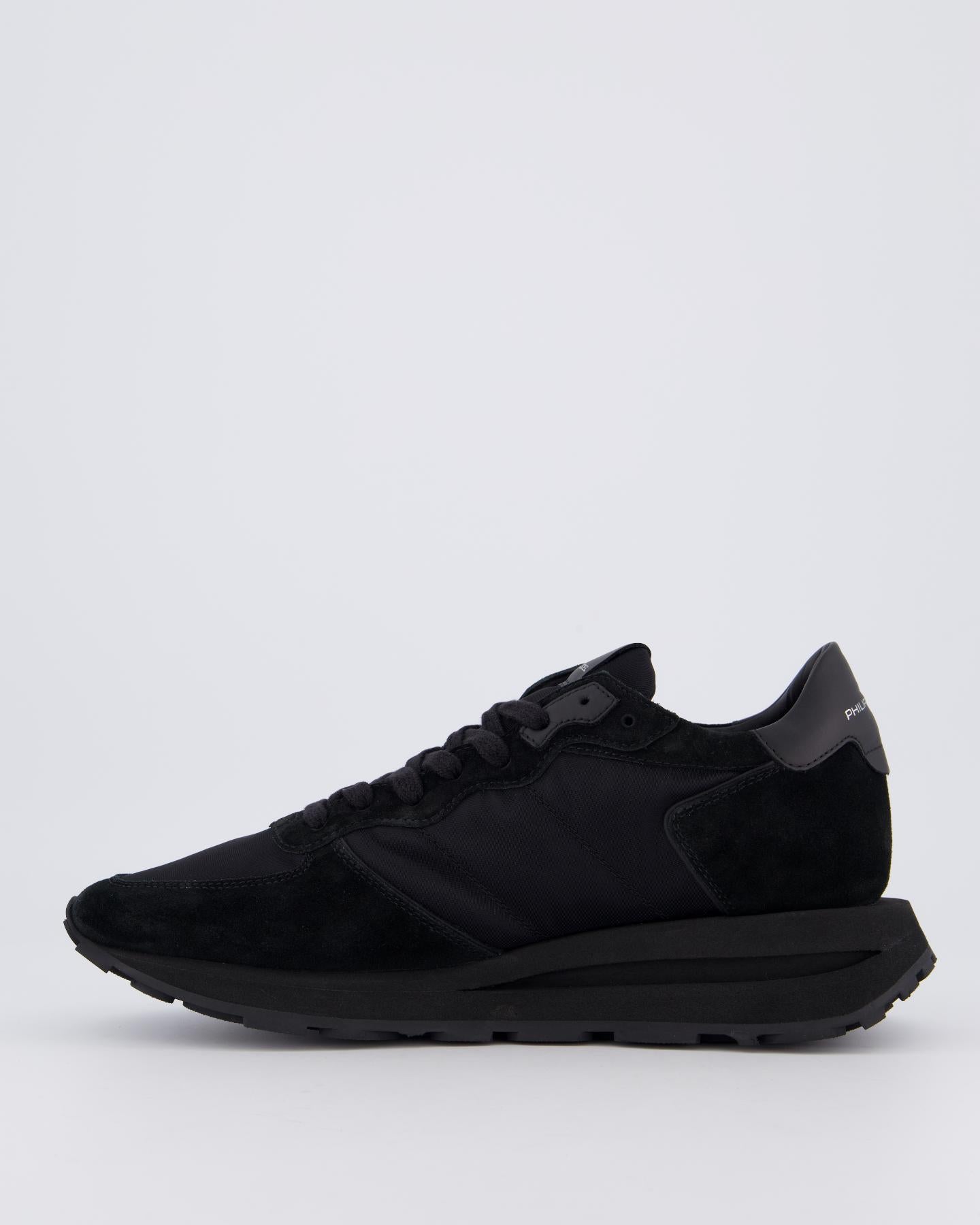 Heren Tropez Haute Sneaker Zwart