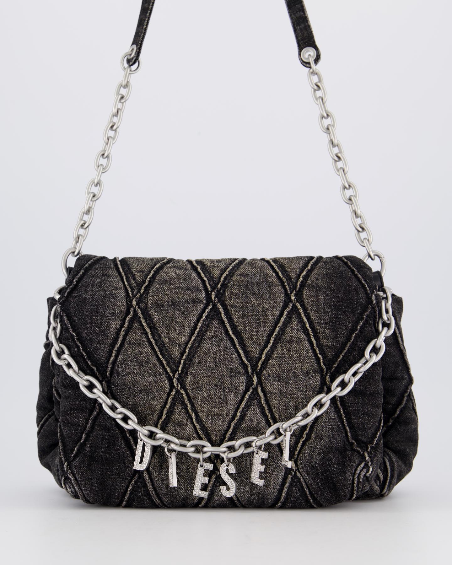 Diesel Dames Charm-D Tas M Zwart