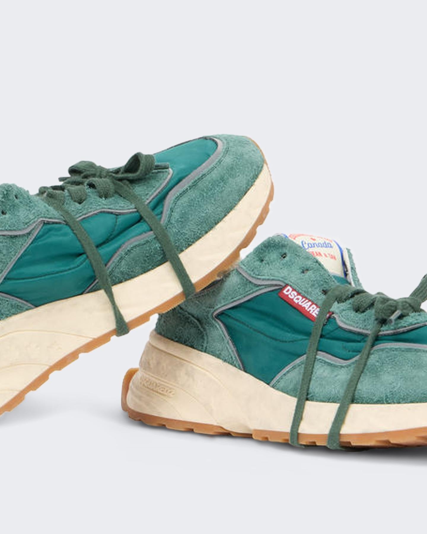 Heren Lace-Up Low Top Sneakers