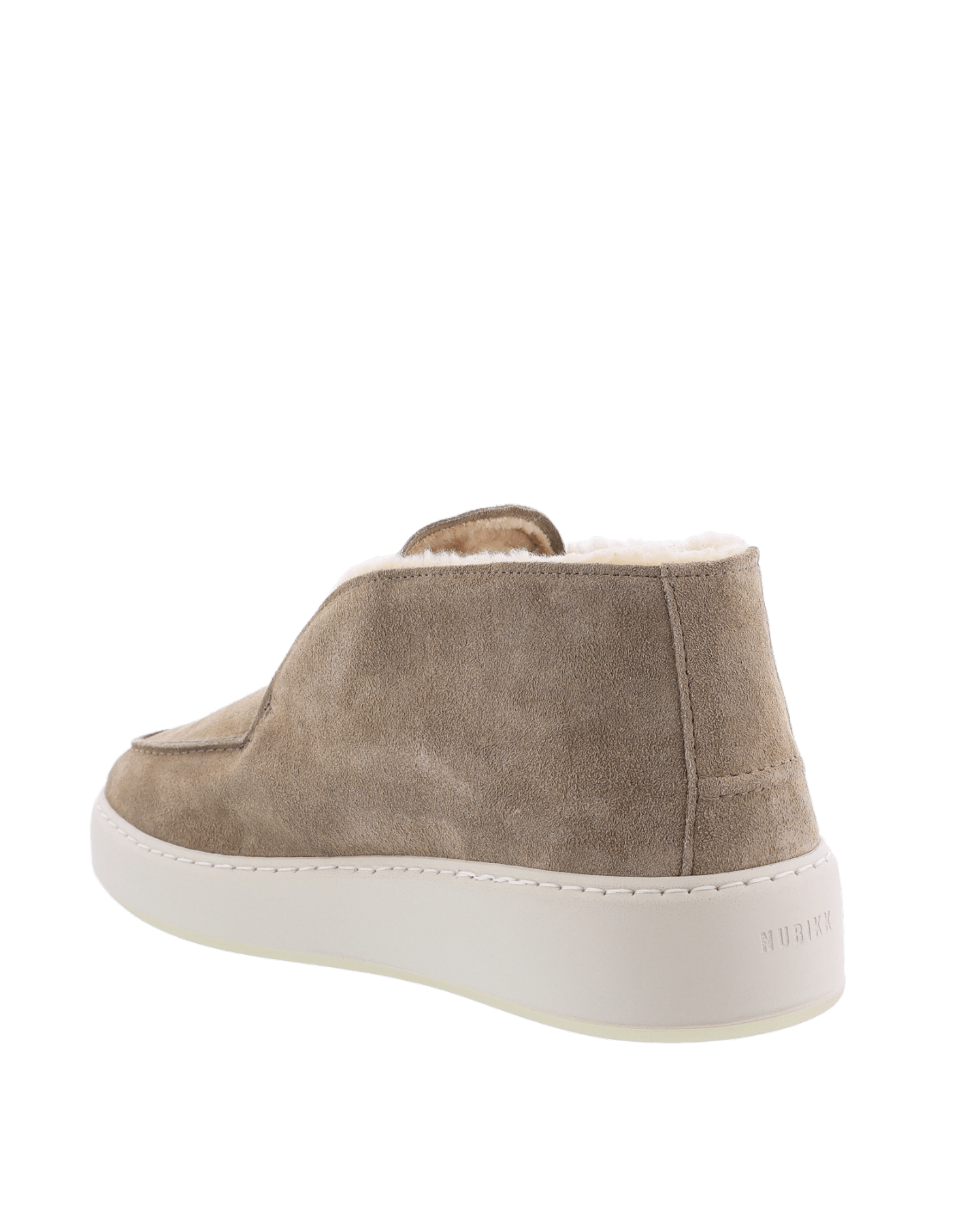 Men Jiro Suo Fur Loafer Beige
