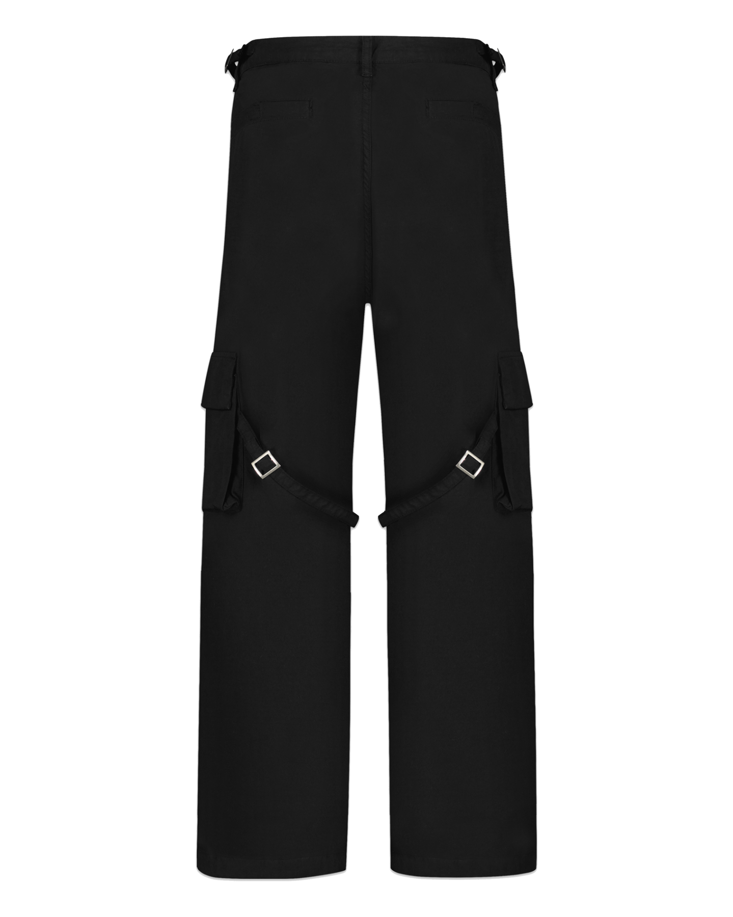 Men Phone Pocket Cargo Black