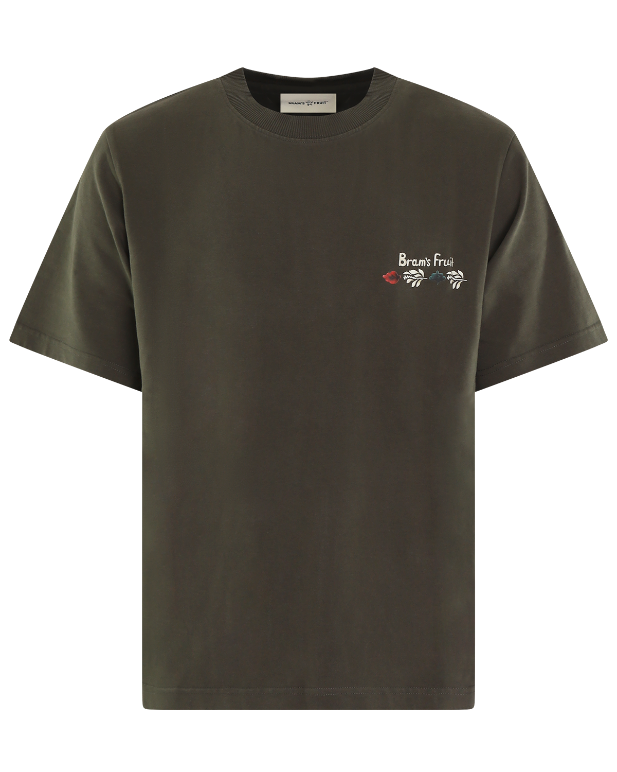 Heren Flora T-Shirt Zwart