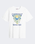 Casablanca Men's Tennis Club Icon T-Shirt White