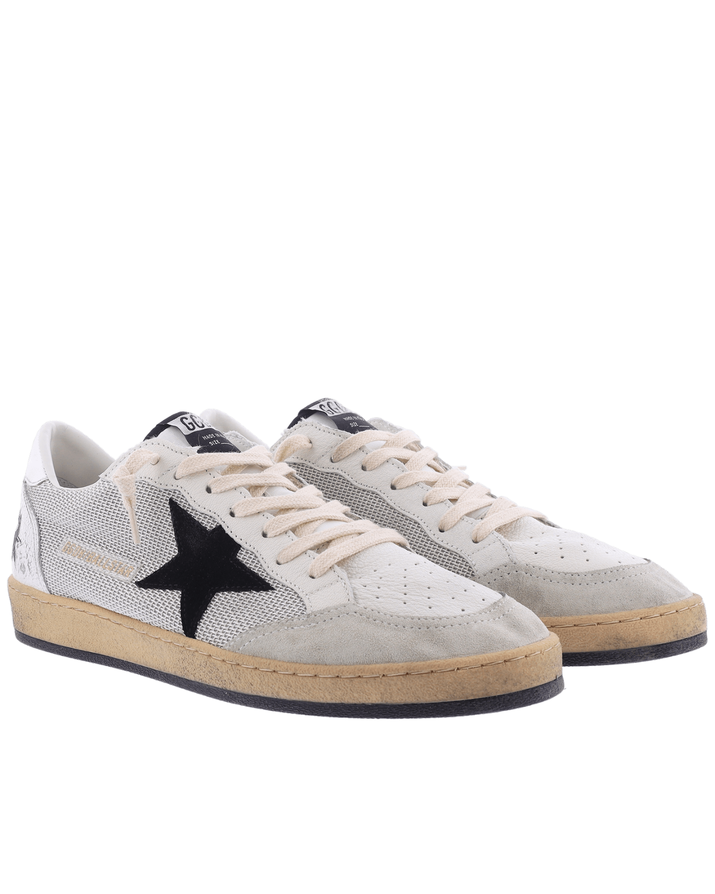 Men Ball Star Sneaker White/Net