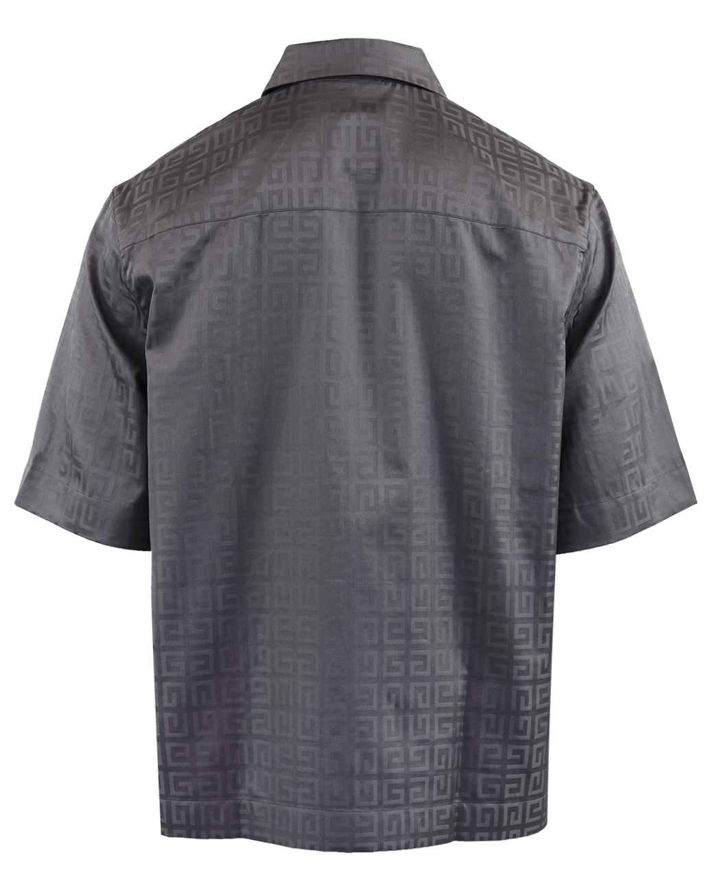 Men Boxy Fit Zipped 4G Gray