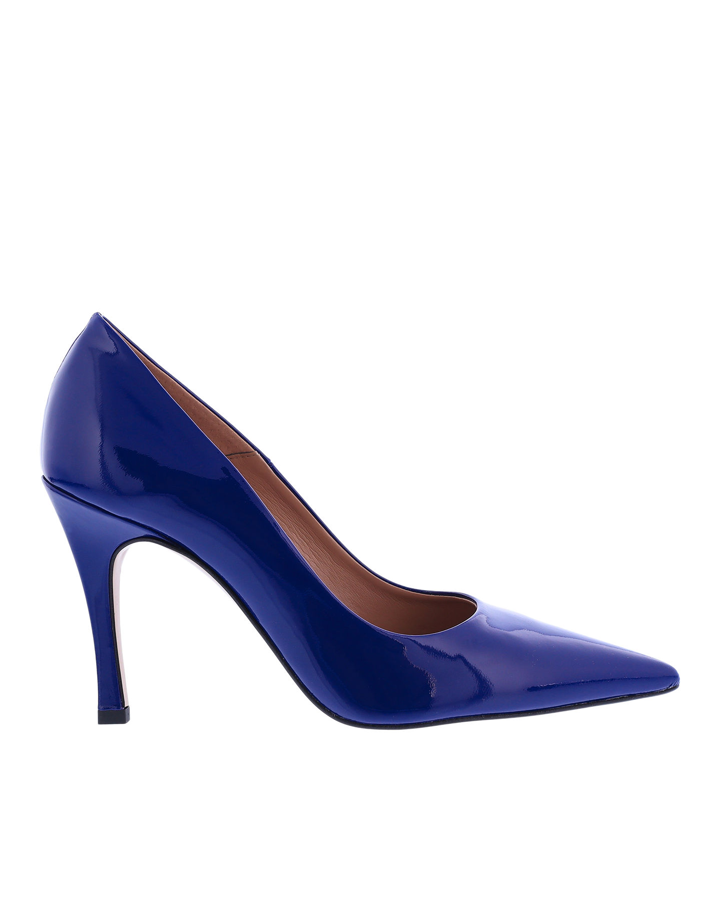 Women Lax leather pump blue