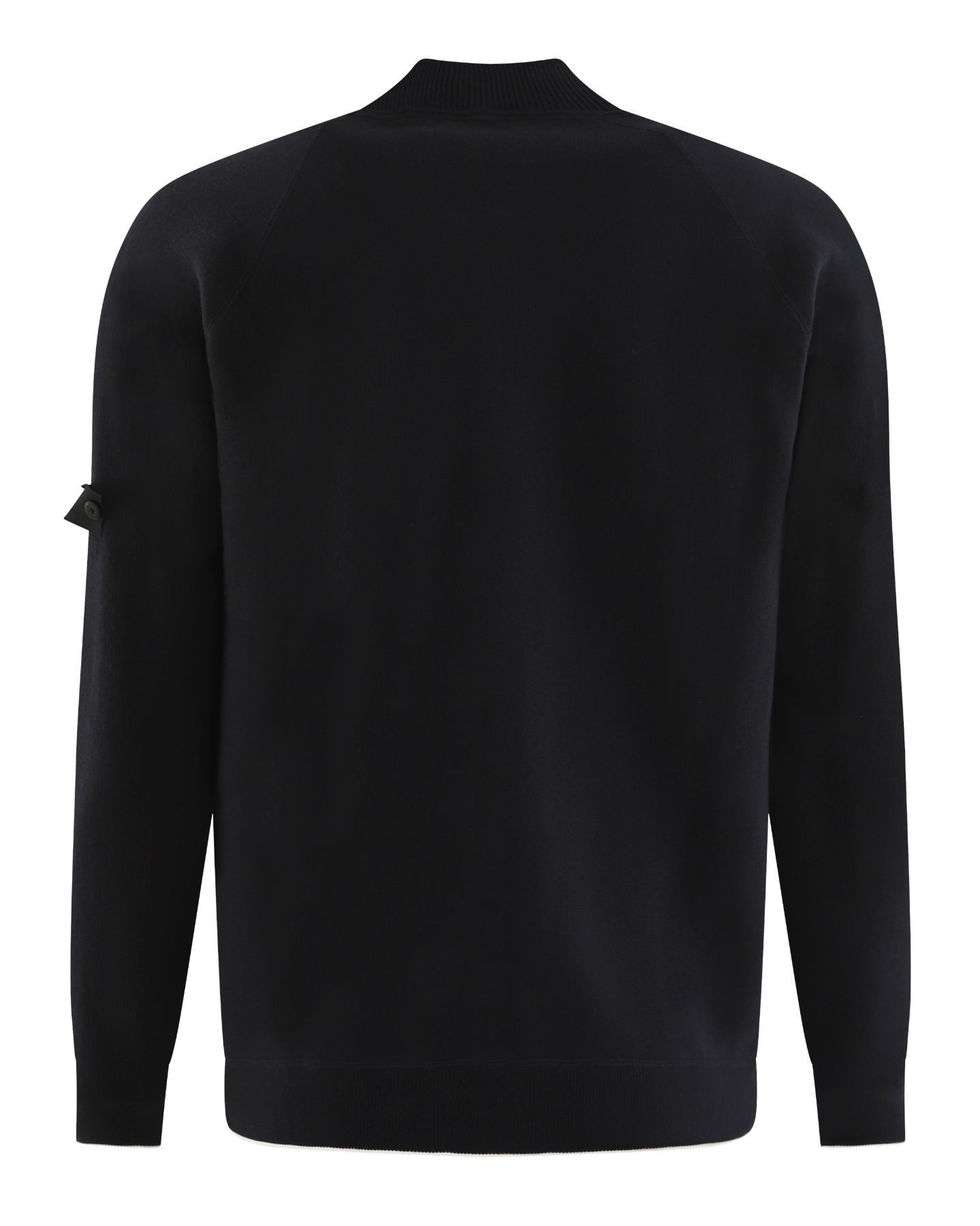 Heren Mosk Full Zip Sweater Zwart