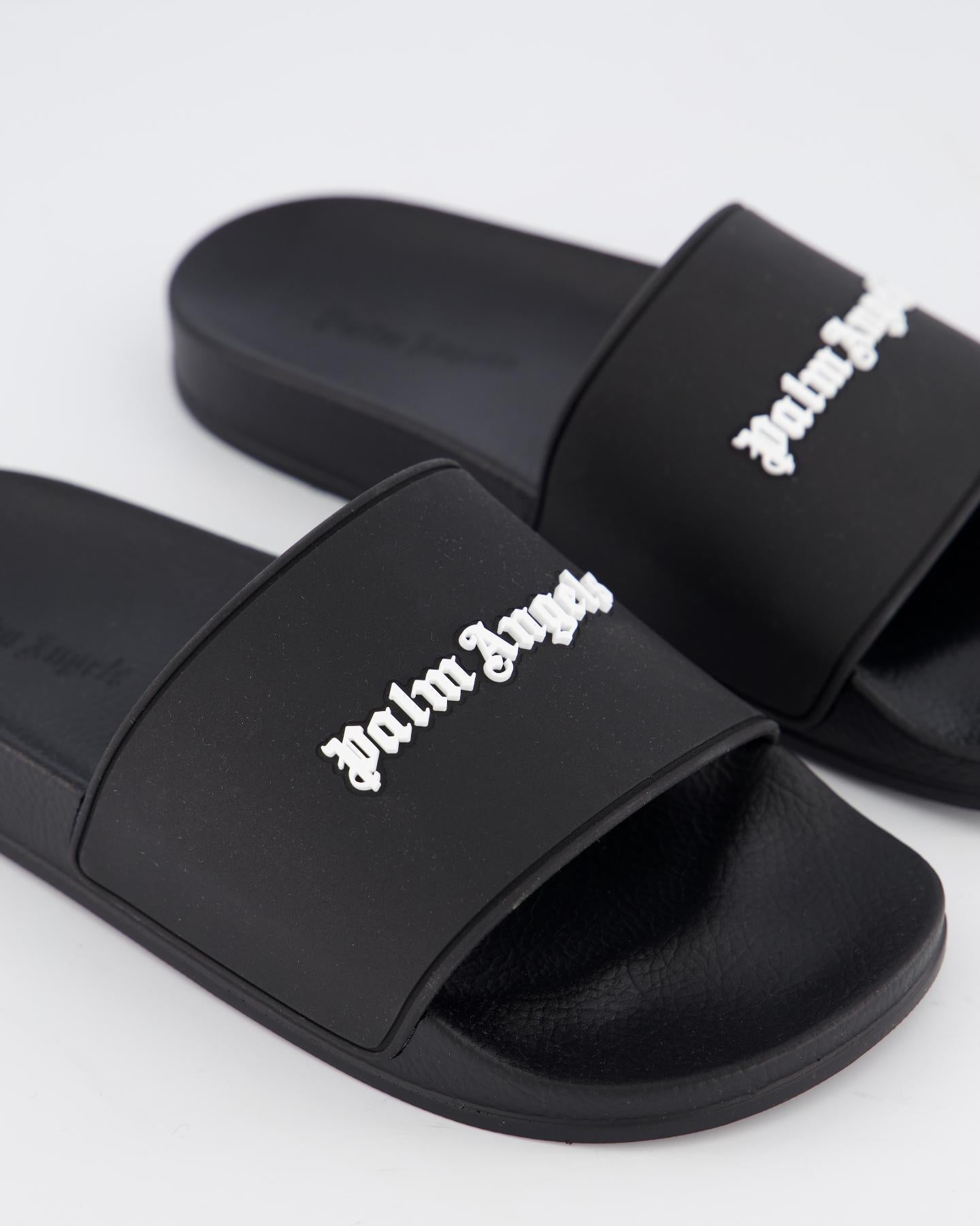 Dames Essential Logo Slider Zwart