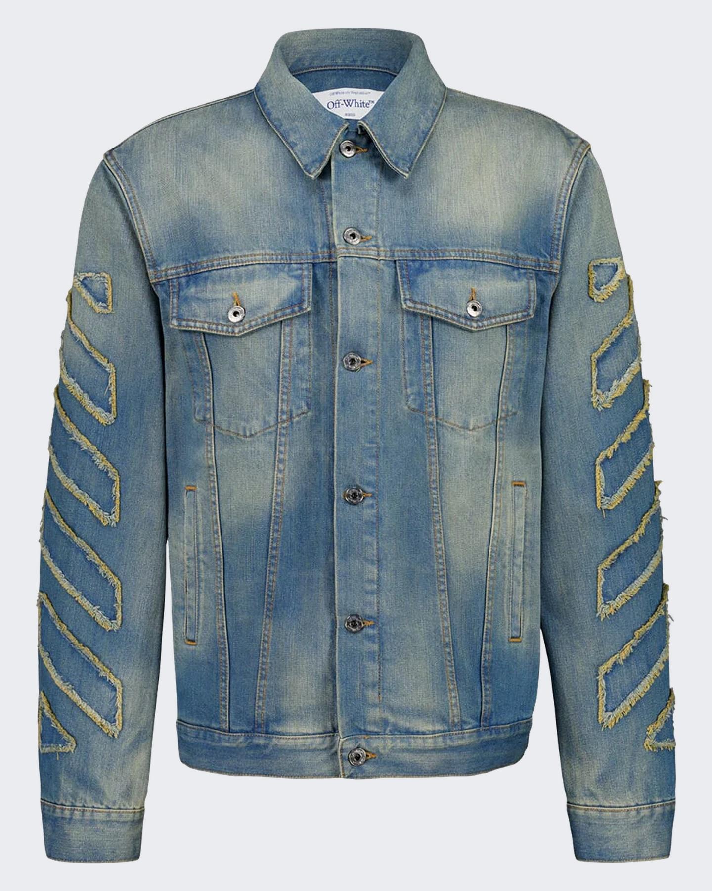 Heren Diag Patch Skate Denim