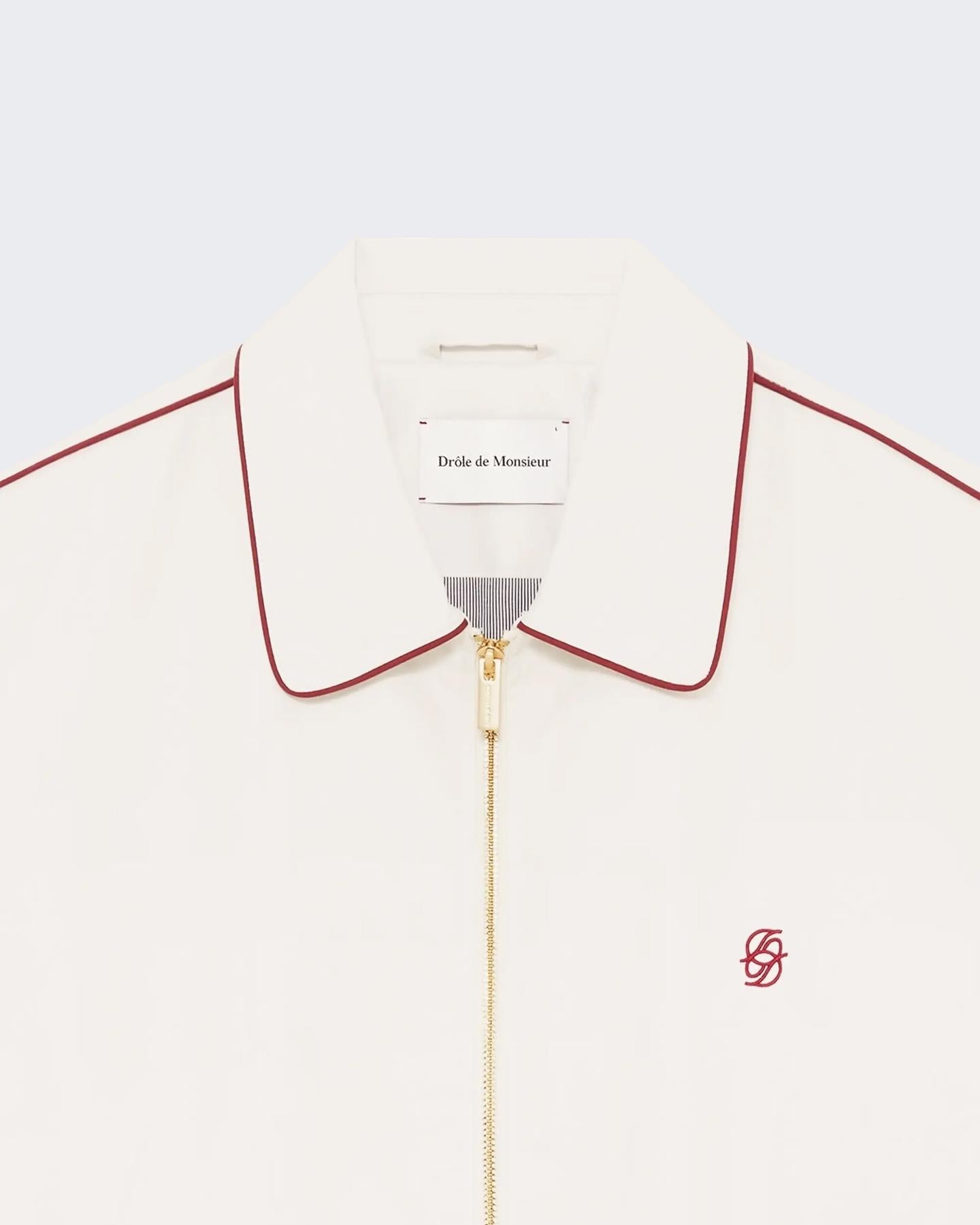 Heren Blouson Brodé Coton