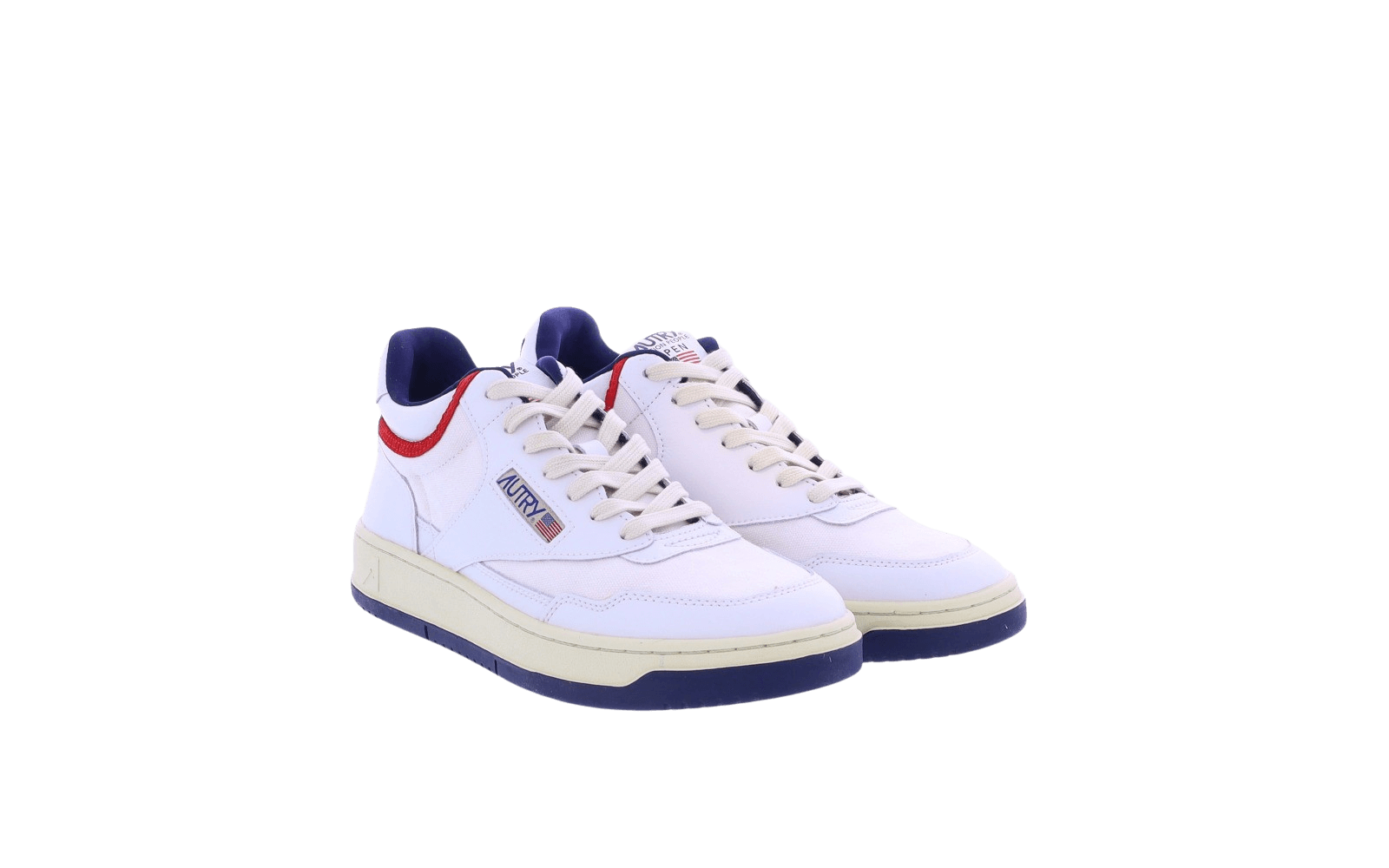 Men Open Mid White/Blue/Red