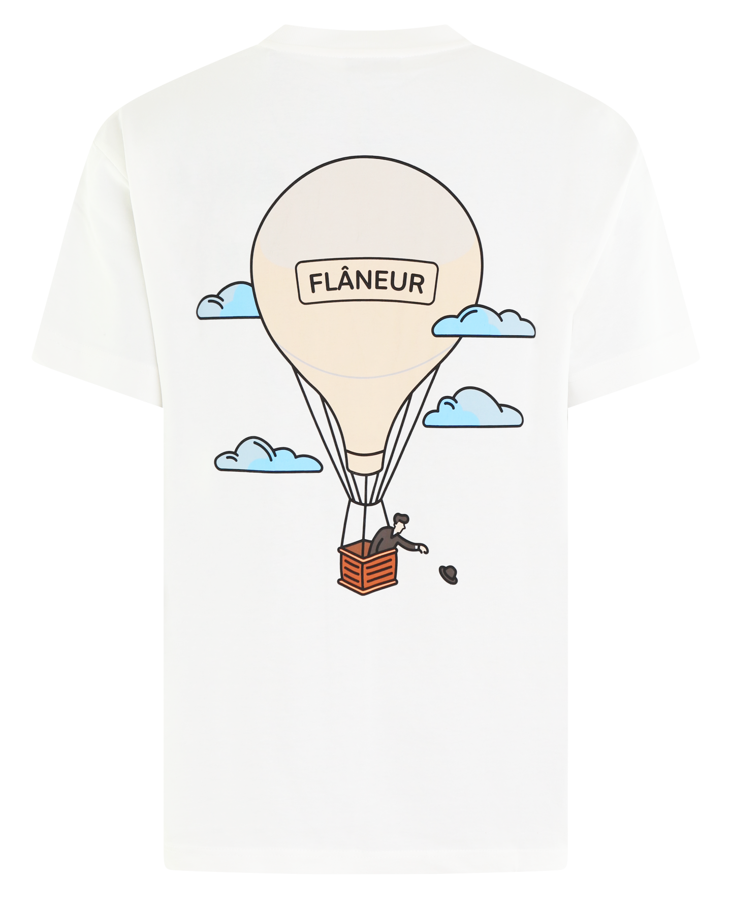 Heren Aéronautique T-Shirt Wit
