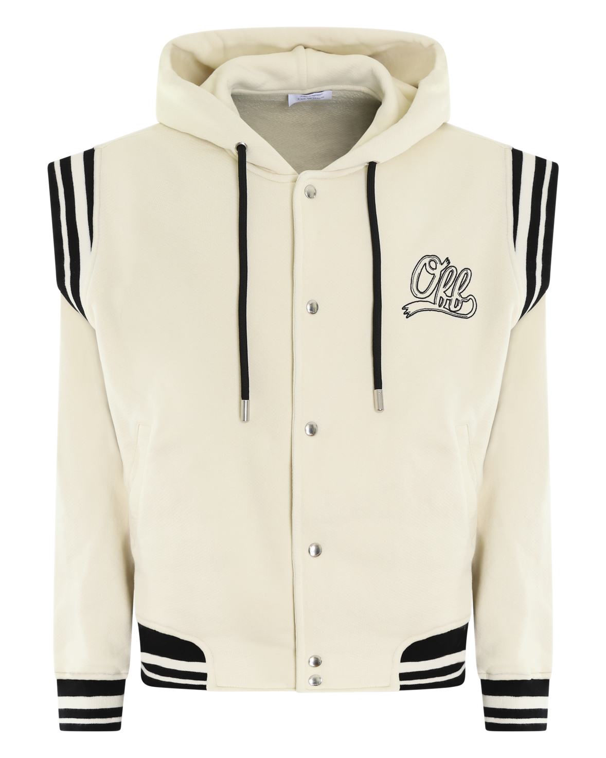 Heren Off Fleece Varsity Hoodie