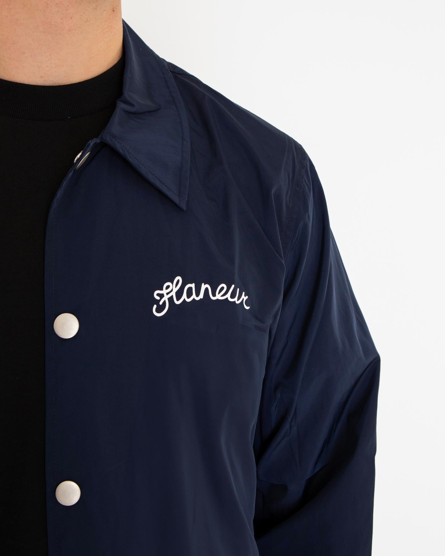 Heren Signature Coach Jacket Blauw