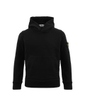 Kids Logo-Patch Hoodie Black