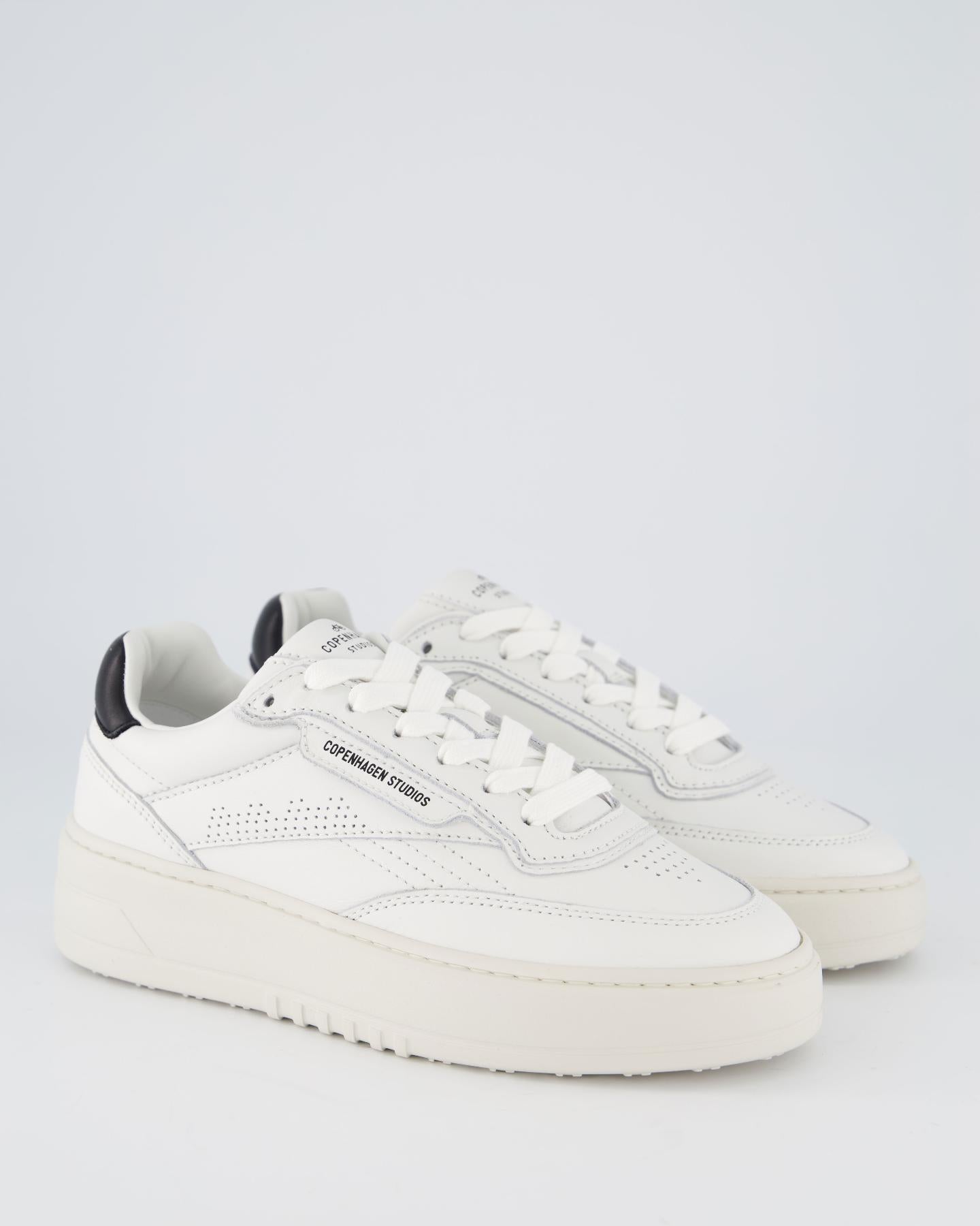 Dames Copenhagen White BlAck Sneaker