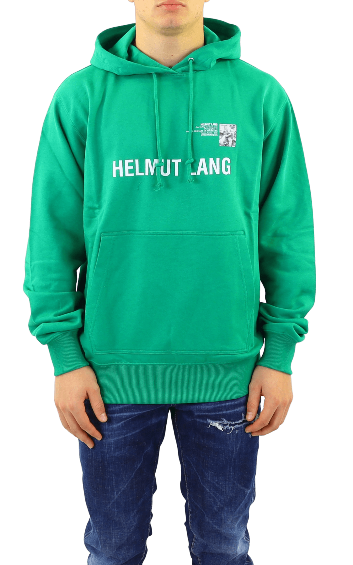 Men Viena Postcard Hoodie