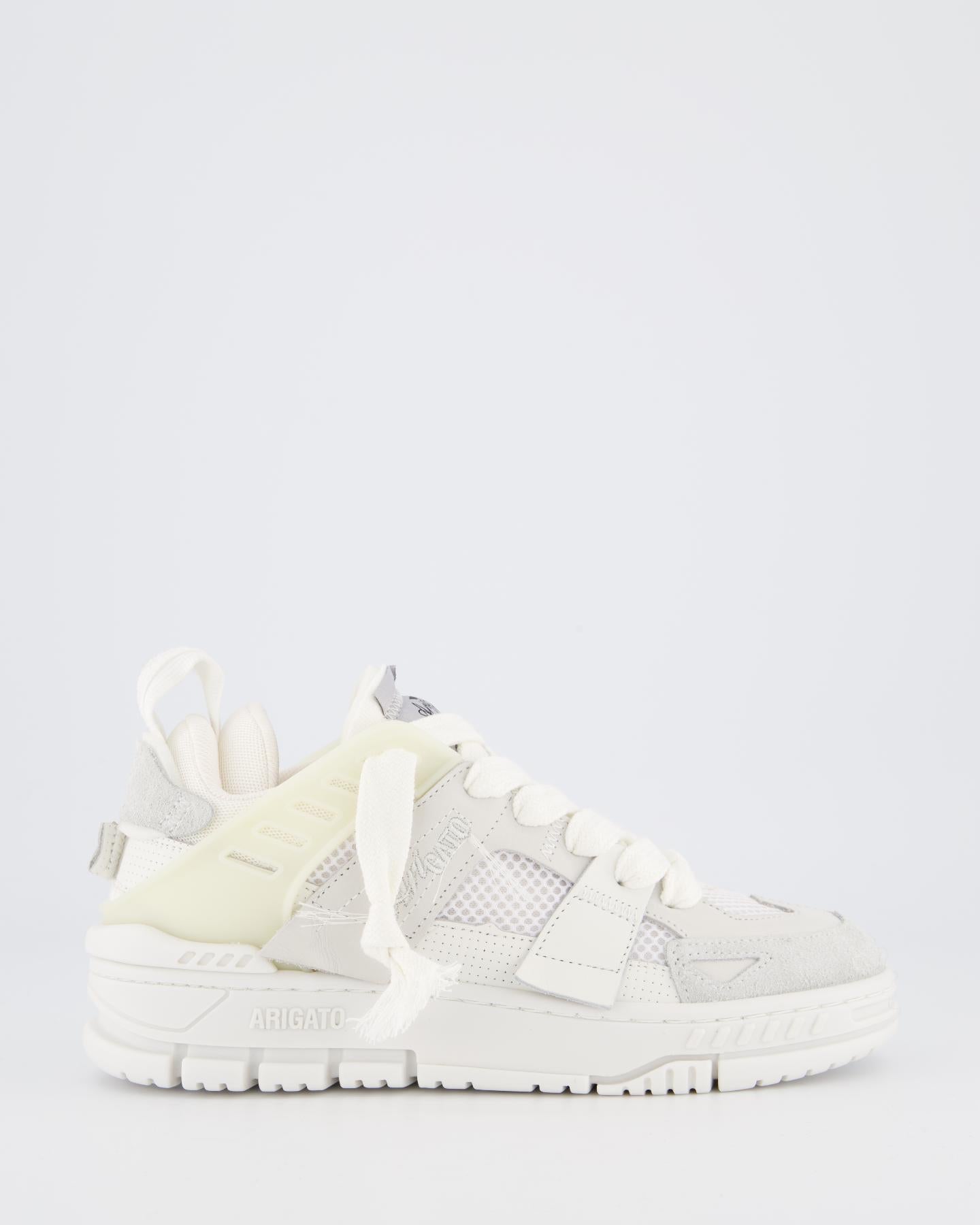 Women Area Patchwork Sneaker White