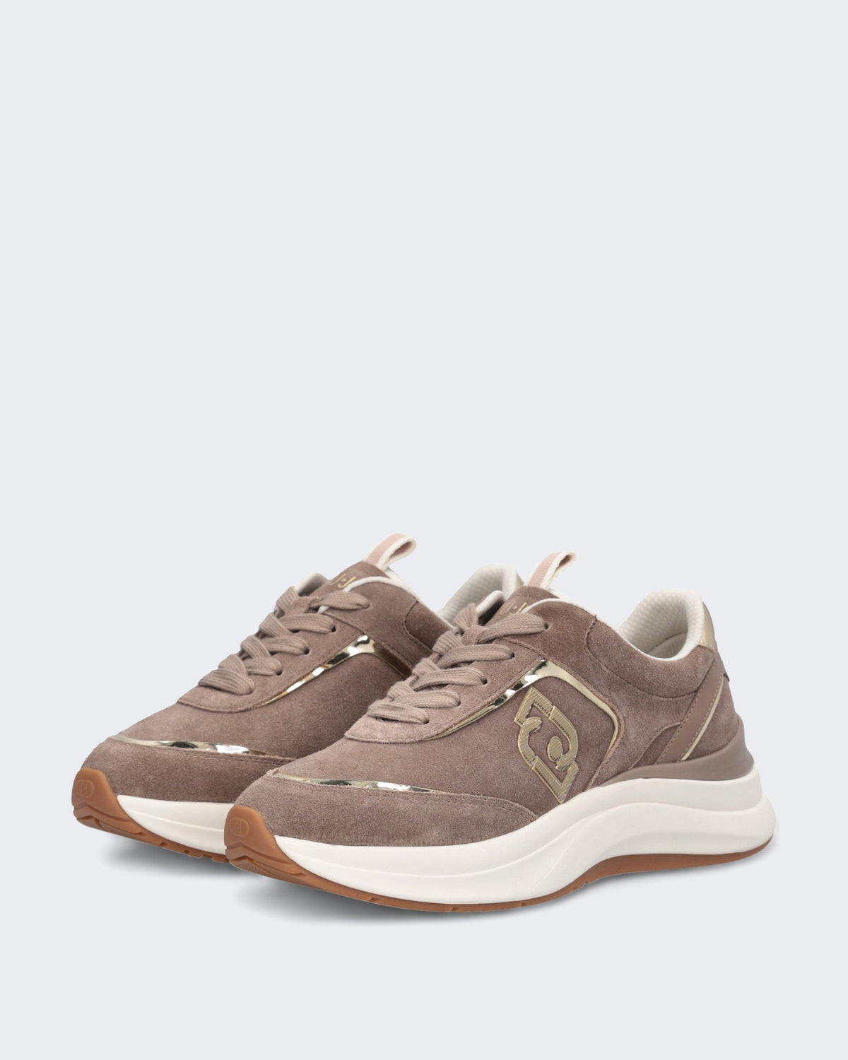 Liu Jo Dames Stardust 01 sneaker in havana Bruin - Eleganza.nl