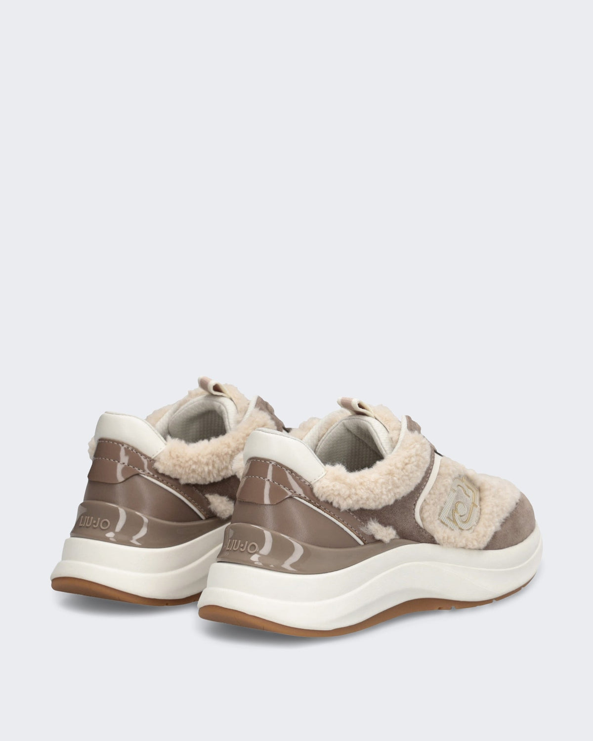 Liu Jo Dames Stardust 01 sneaker in havana en wit - Eleganza.nl