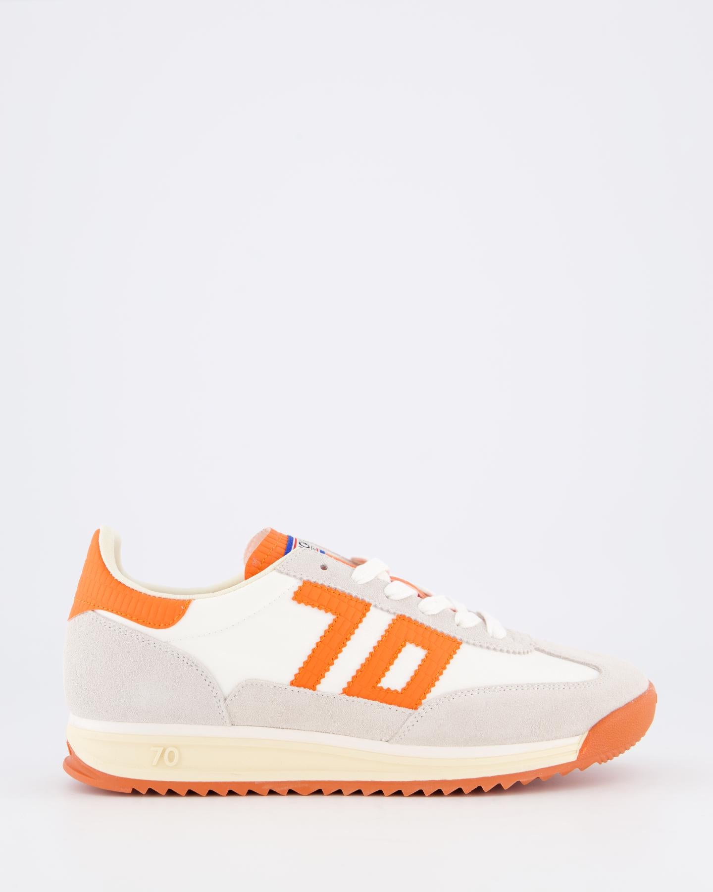 Dames Barkley Jogger 25 Wit/Oranje