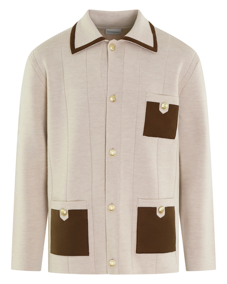 Heren Le Cardigan Poches