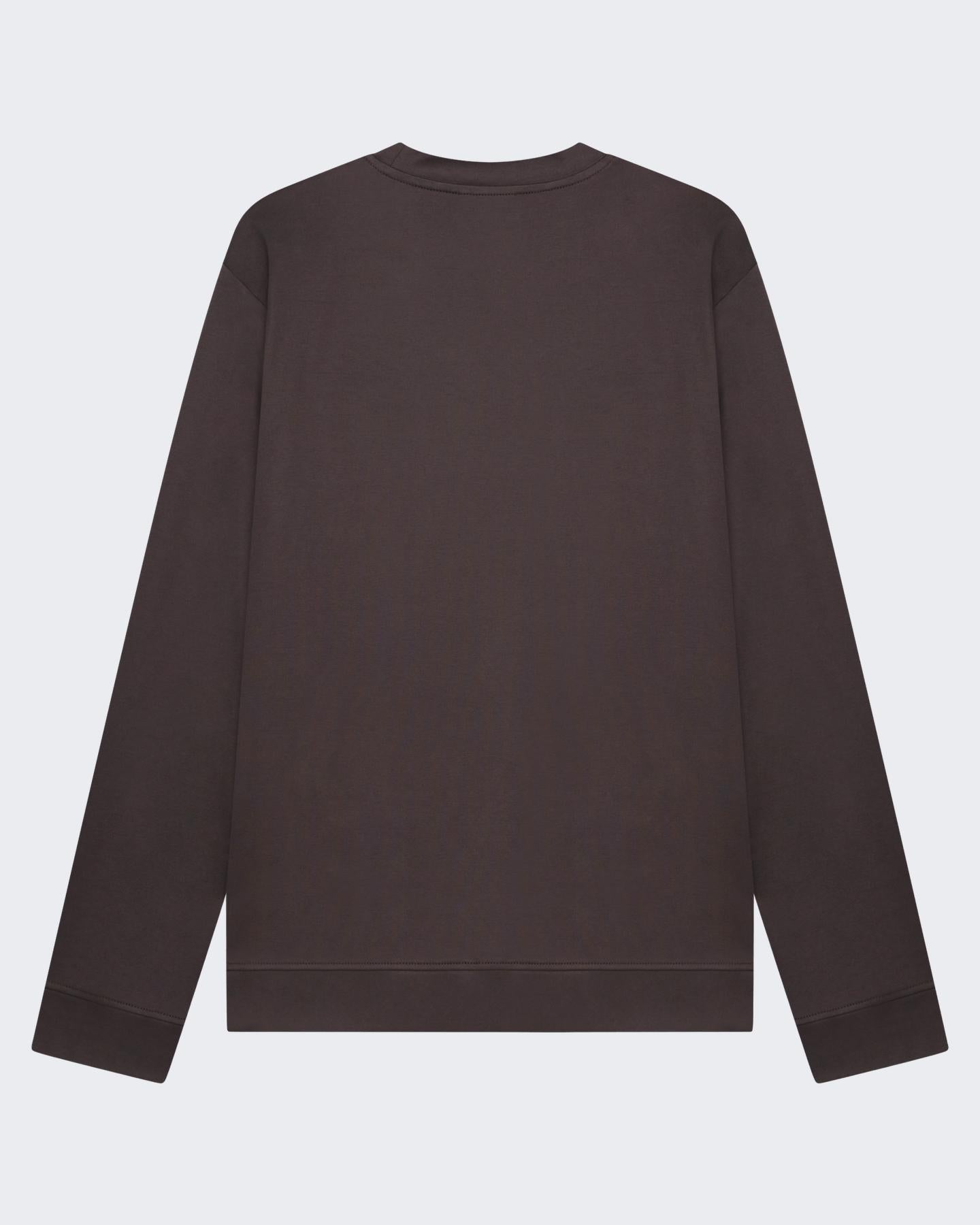 Heren Heavy Supima Sweater Grijs