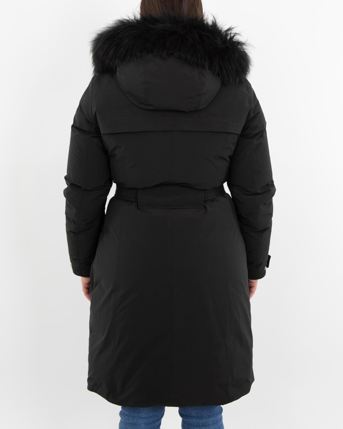 Women Mahan Parka Zwart