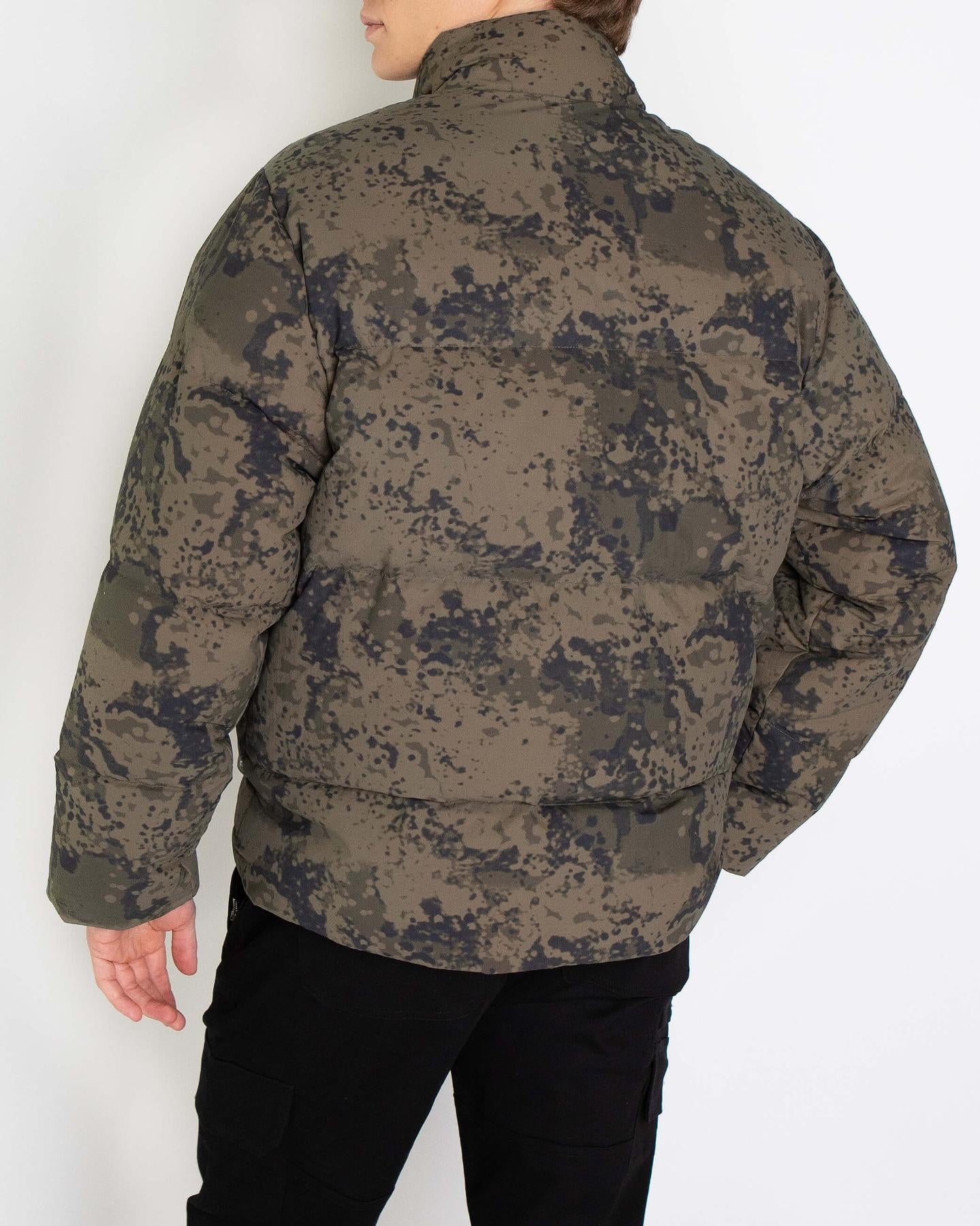 Men Puffer Jacket Green