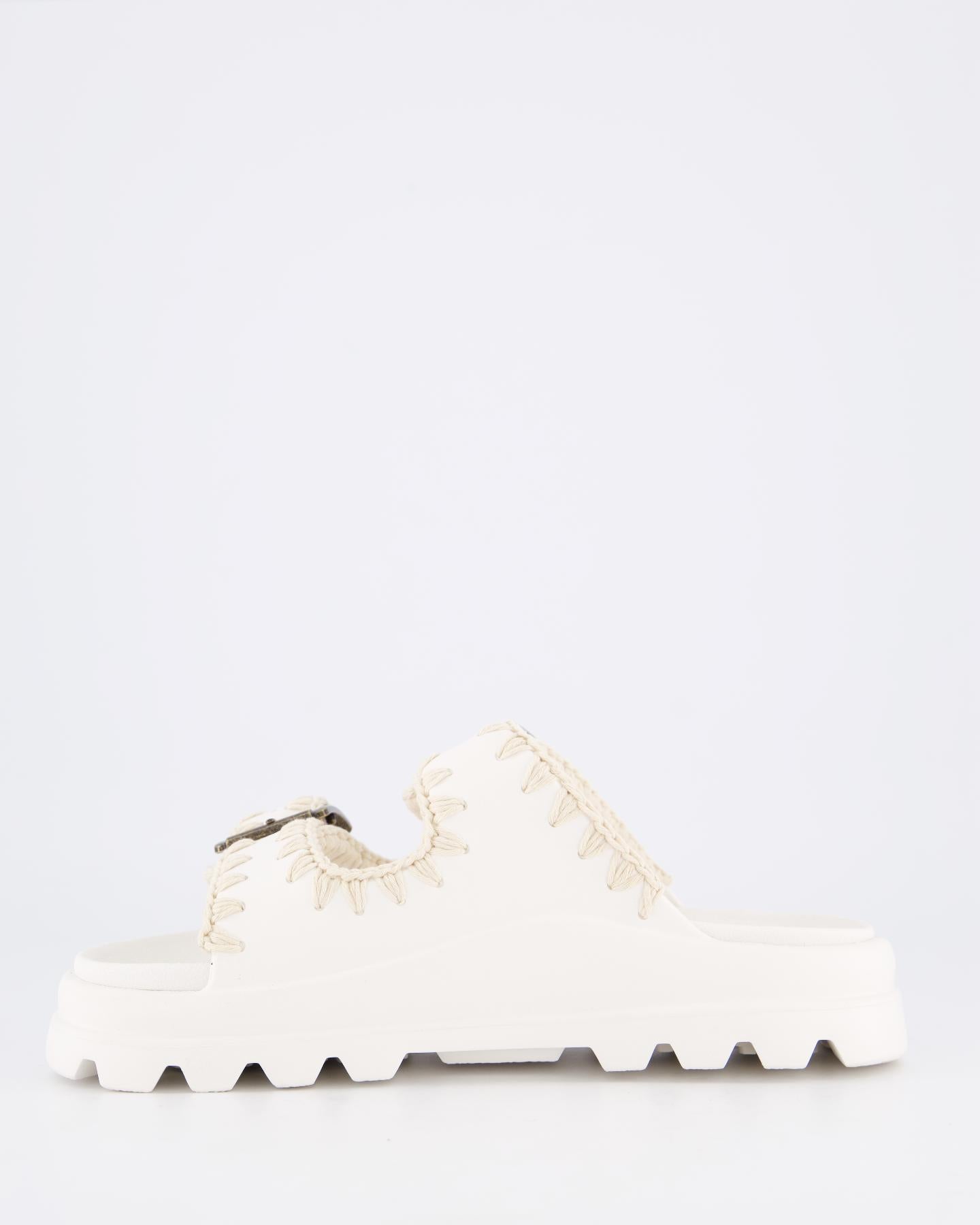 Dames Eva One-Piece Slide Two-Buckle