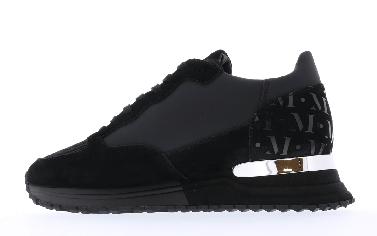 Mallet Footwear Mallet Footwear Heren Popham Black Pernament sneakers - Eleganza.nl