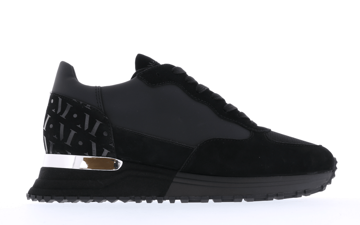 Mallet Footwear Mallet Footwear Heren Popham Black Pernament sneakers - Eleganza.nl