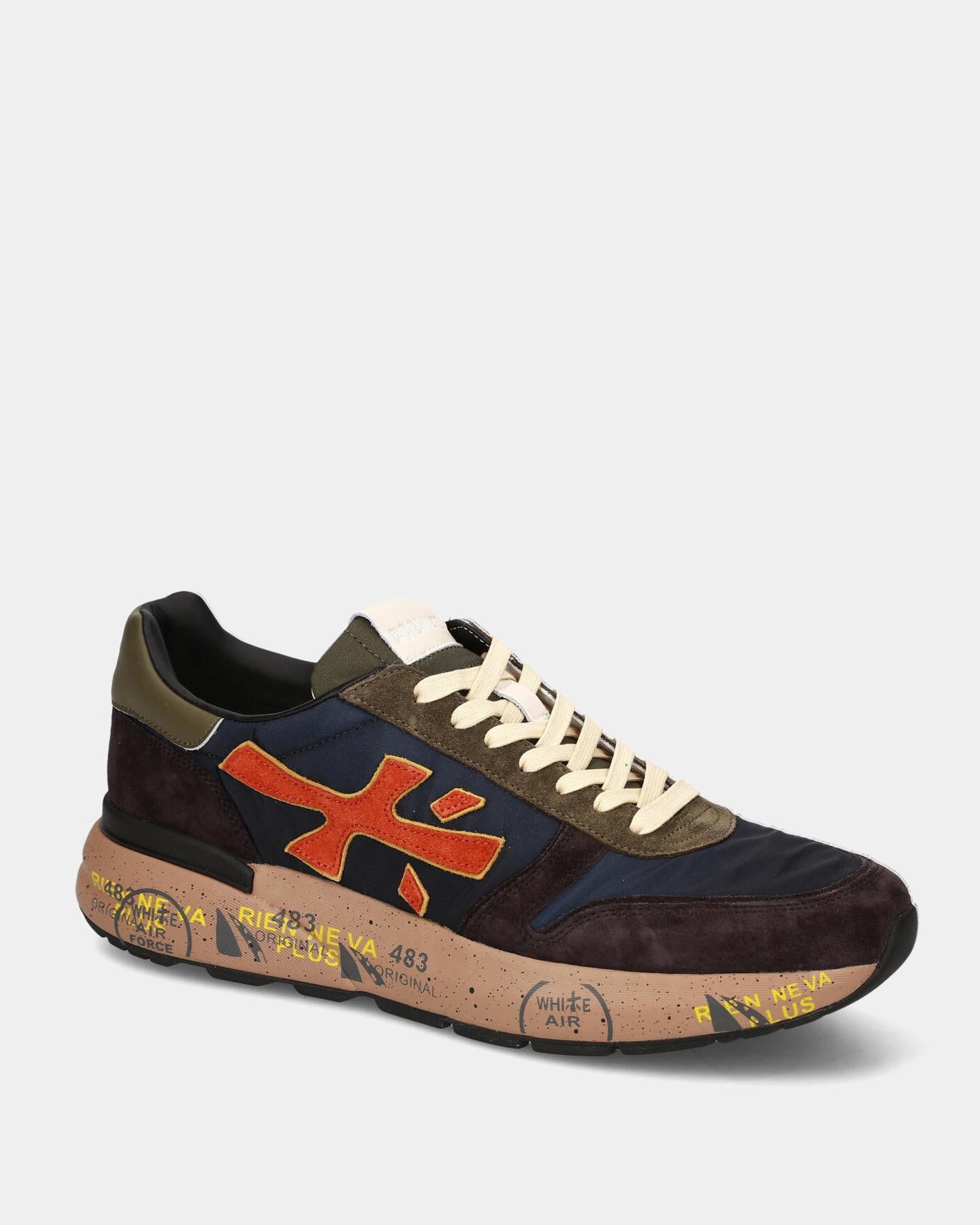 Heren Mick Sneaker Blauw