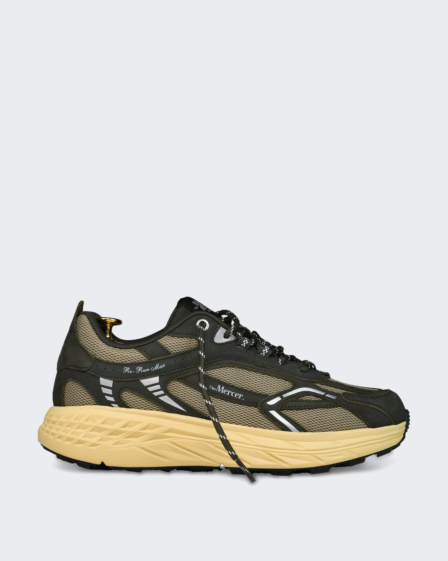 Mercer Unisex Sneaker in legergroene kleur Groen - Eleganza.nl
