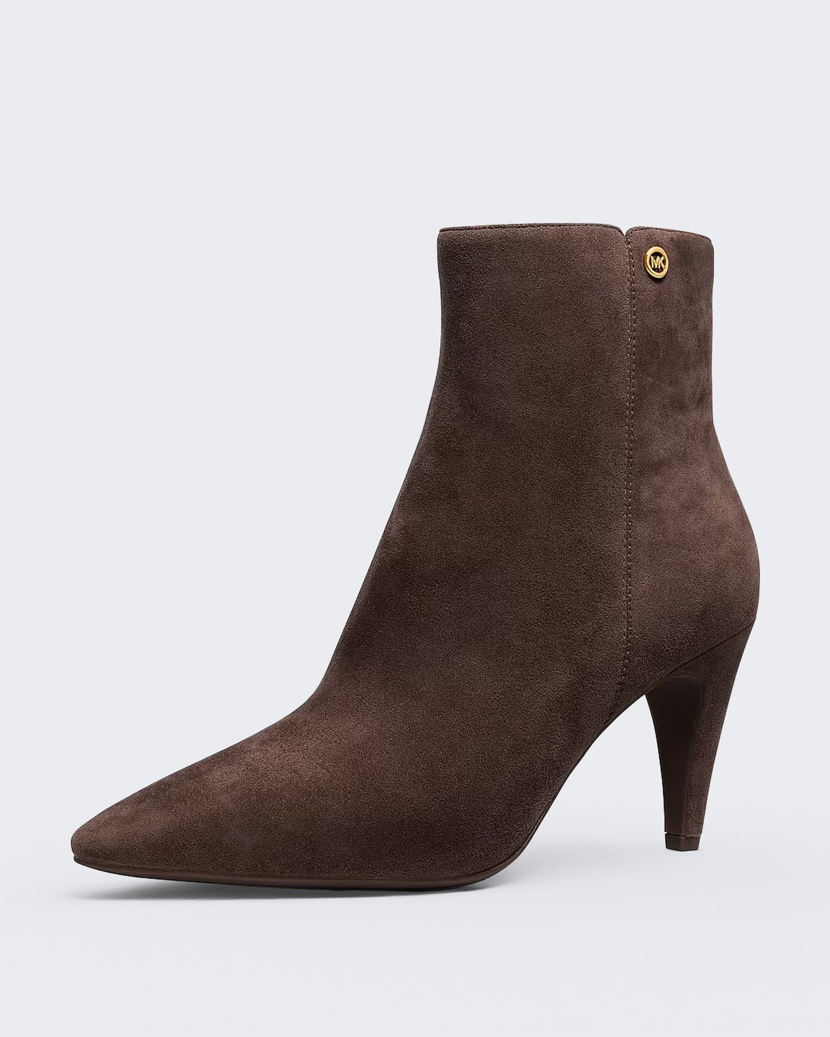 Michael Kors Dames Daniela Heeled Bootie Chocolate - Eleganza.nl