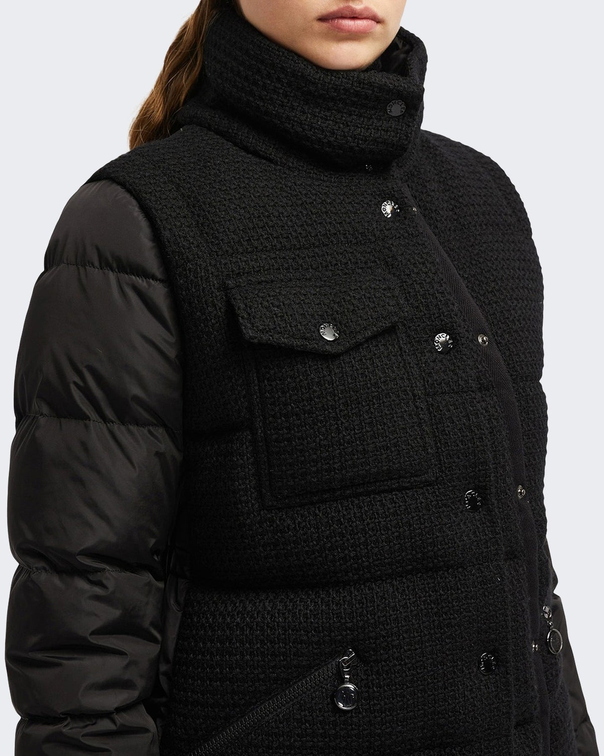 Moncler Heren Gebreide muts Zwart - Eleganza.nl