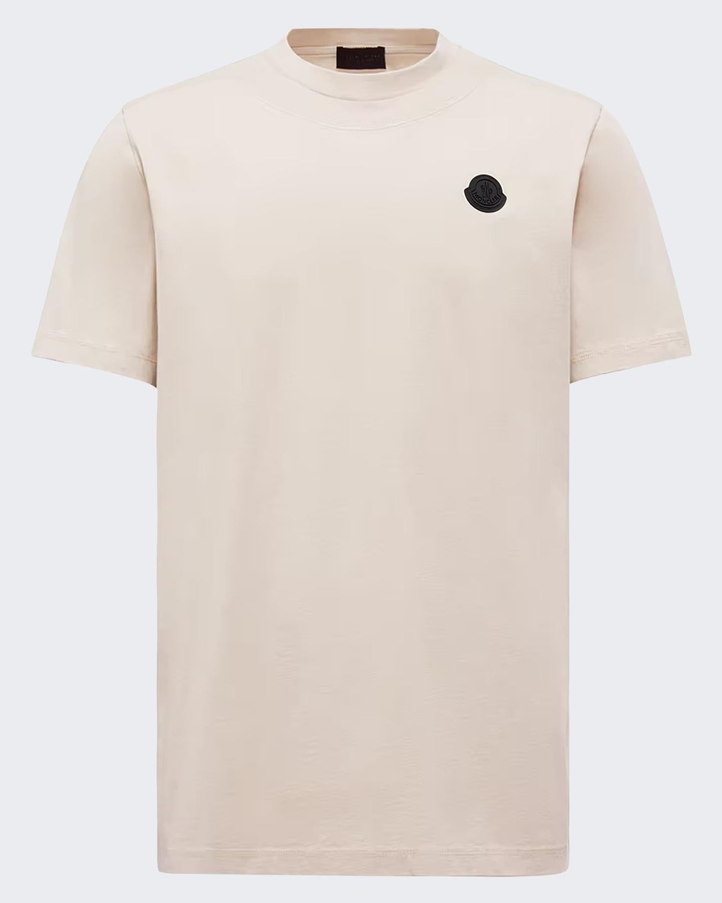 Moncler Heren Logopatch T-Shirt Zwart - Eleganza.nl