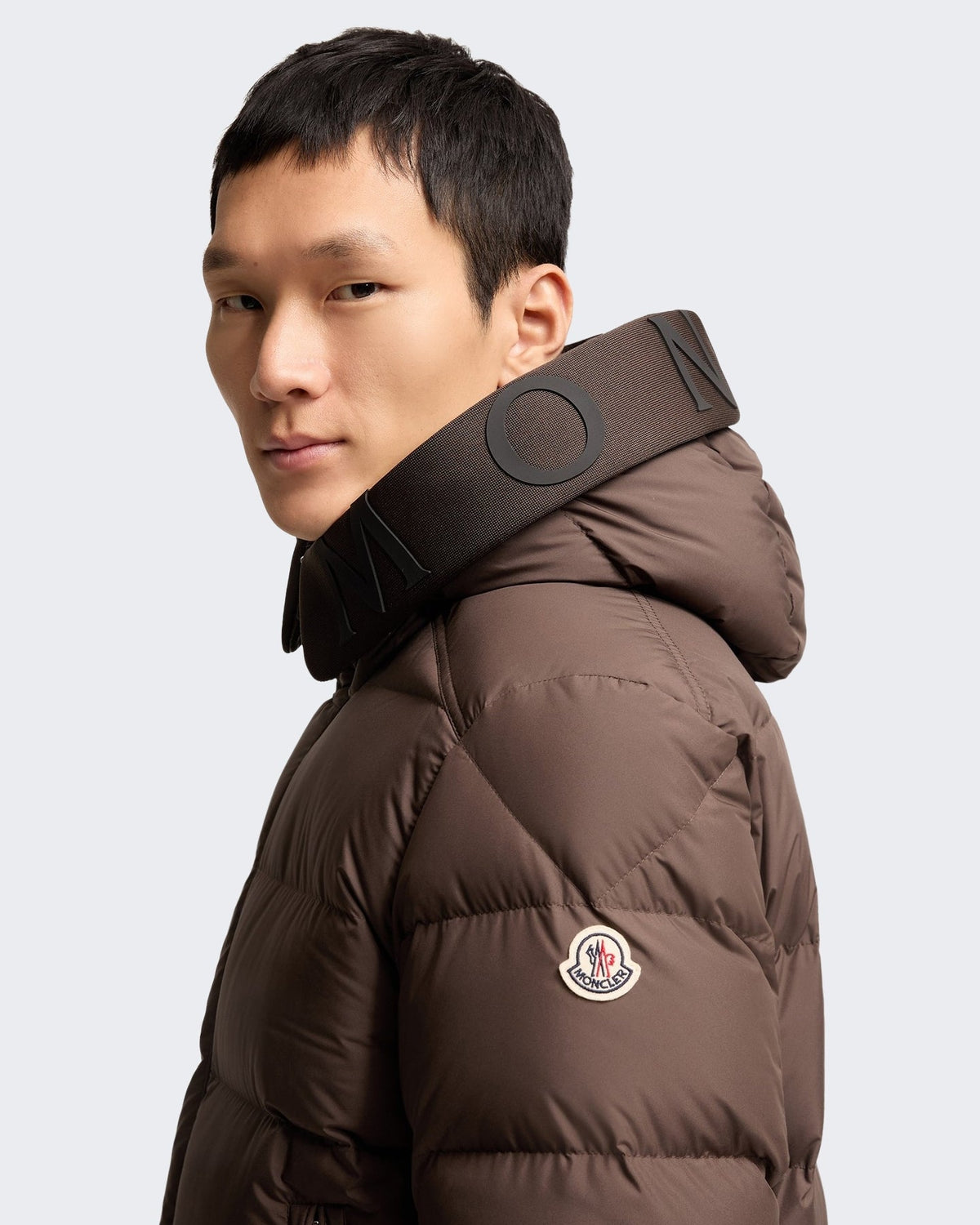 Moncler Heren Orvelle gewatteerde Bruin - Eleganza.nl