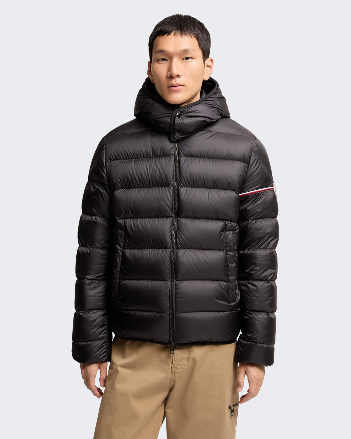 Moncler Heren Ravenlock gewatteerde Zwart - Eleganza.nl