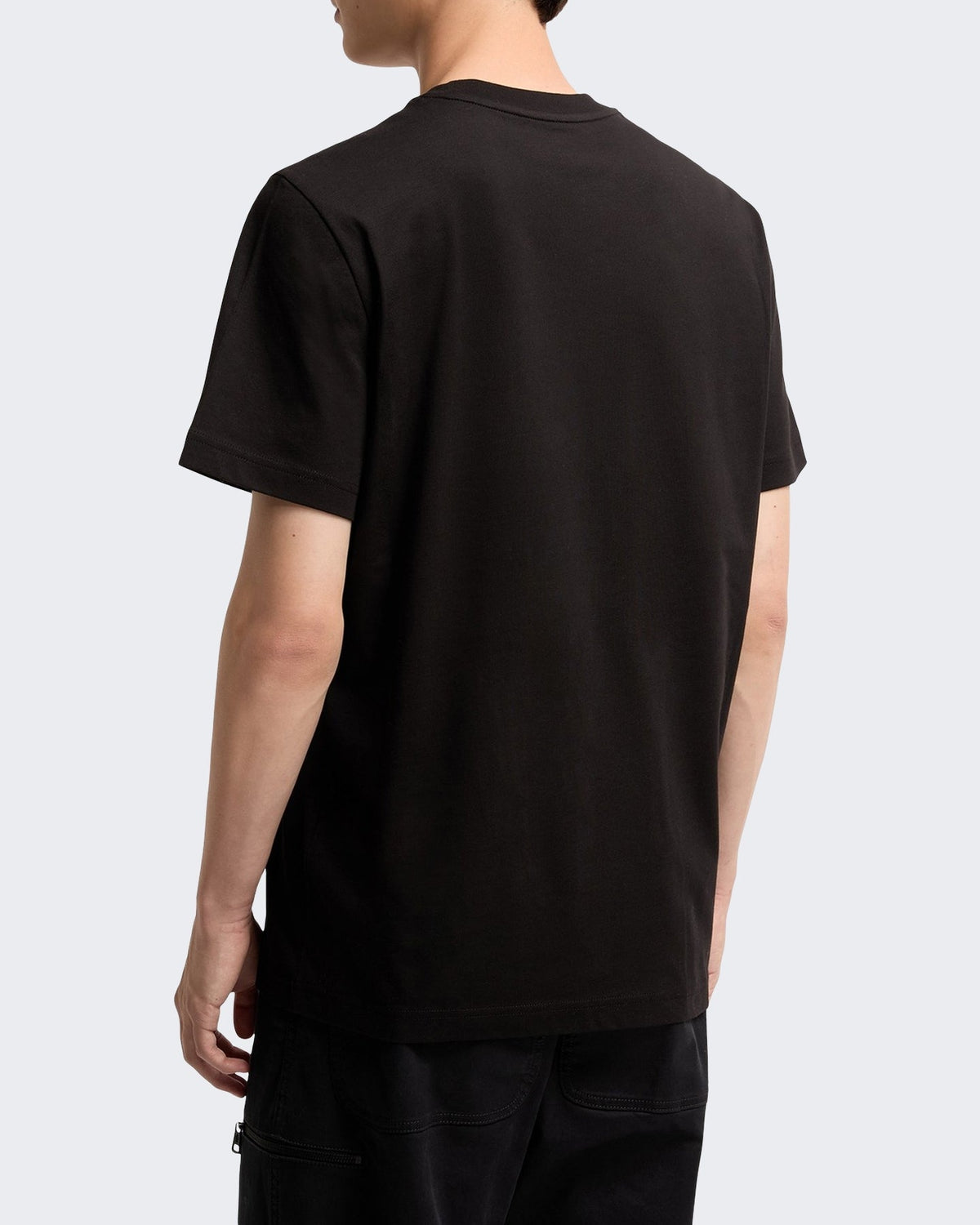 Moncler Heren Ss T-Shirt-L20918c00045 89b8y-Black Zwart - Eleganza.nl